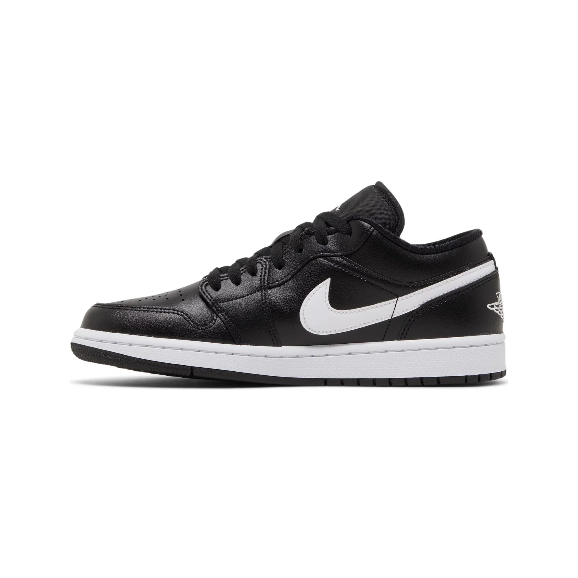 Air Jordan 1 Low 'Black White' Women's (2022) - Image 3