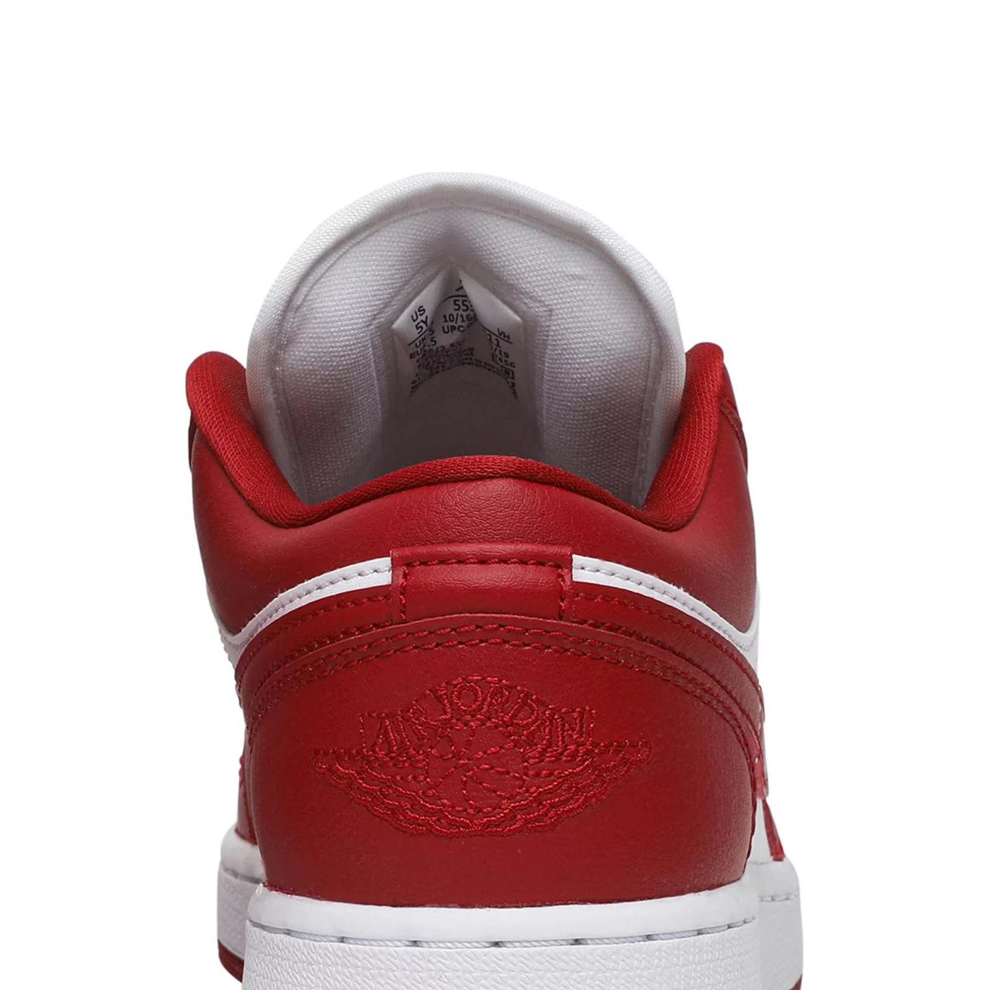 Air Jordan 1 Low 'Gym Red White' GS (2020) - Image 6