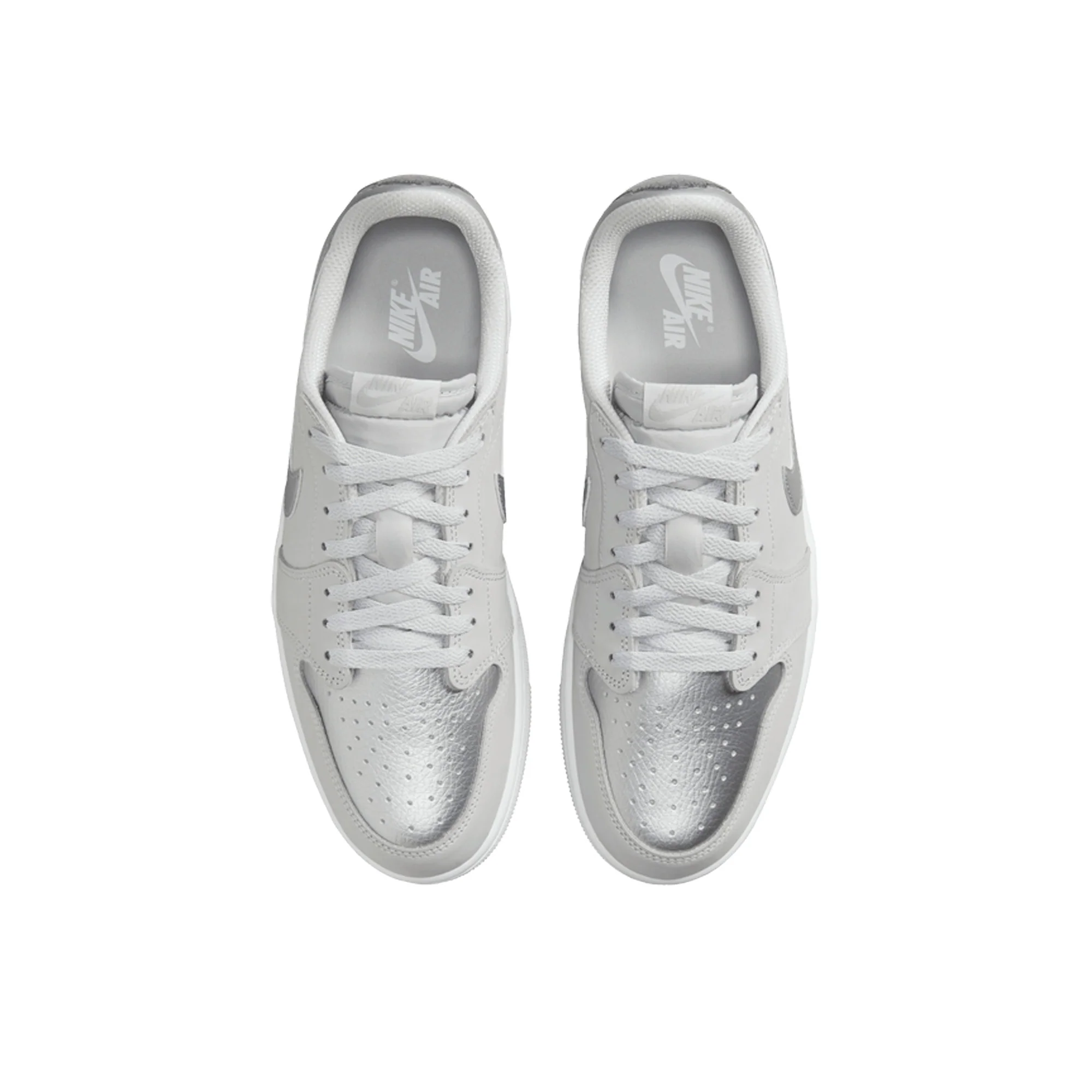 Air Jordan 1 Low OG 'Metallic Silver' (2024) - Image 9