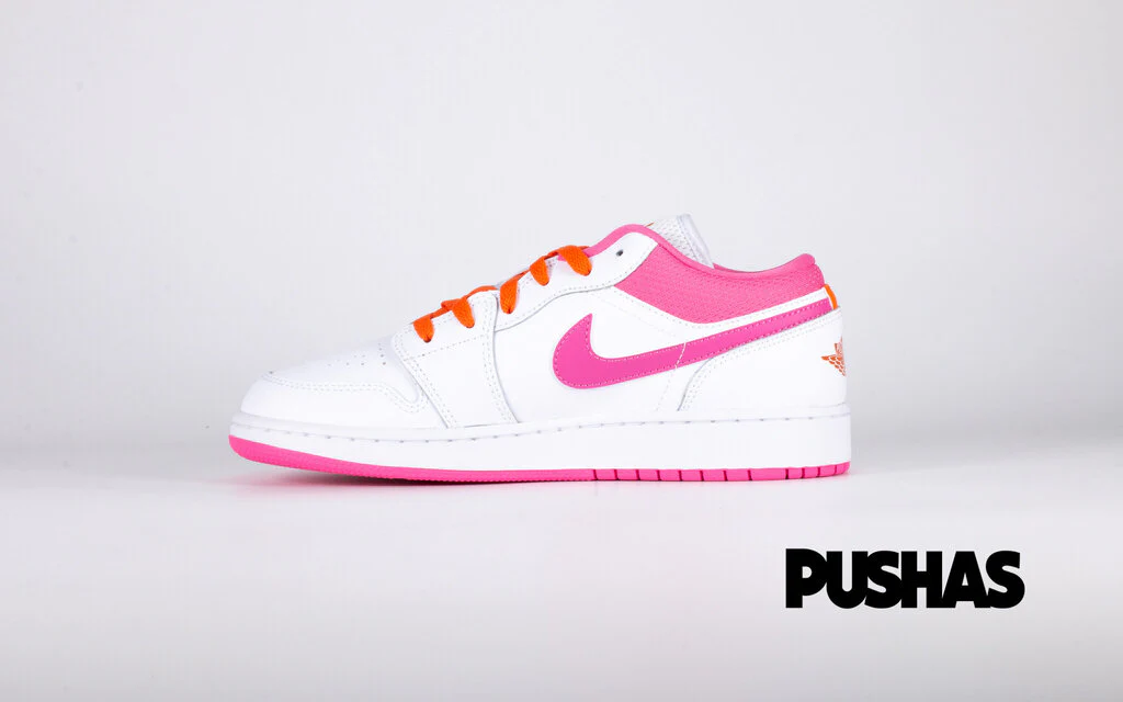 Air Jordan 1 Low 'Pinksicle Orange' GS (2022) - Image 4