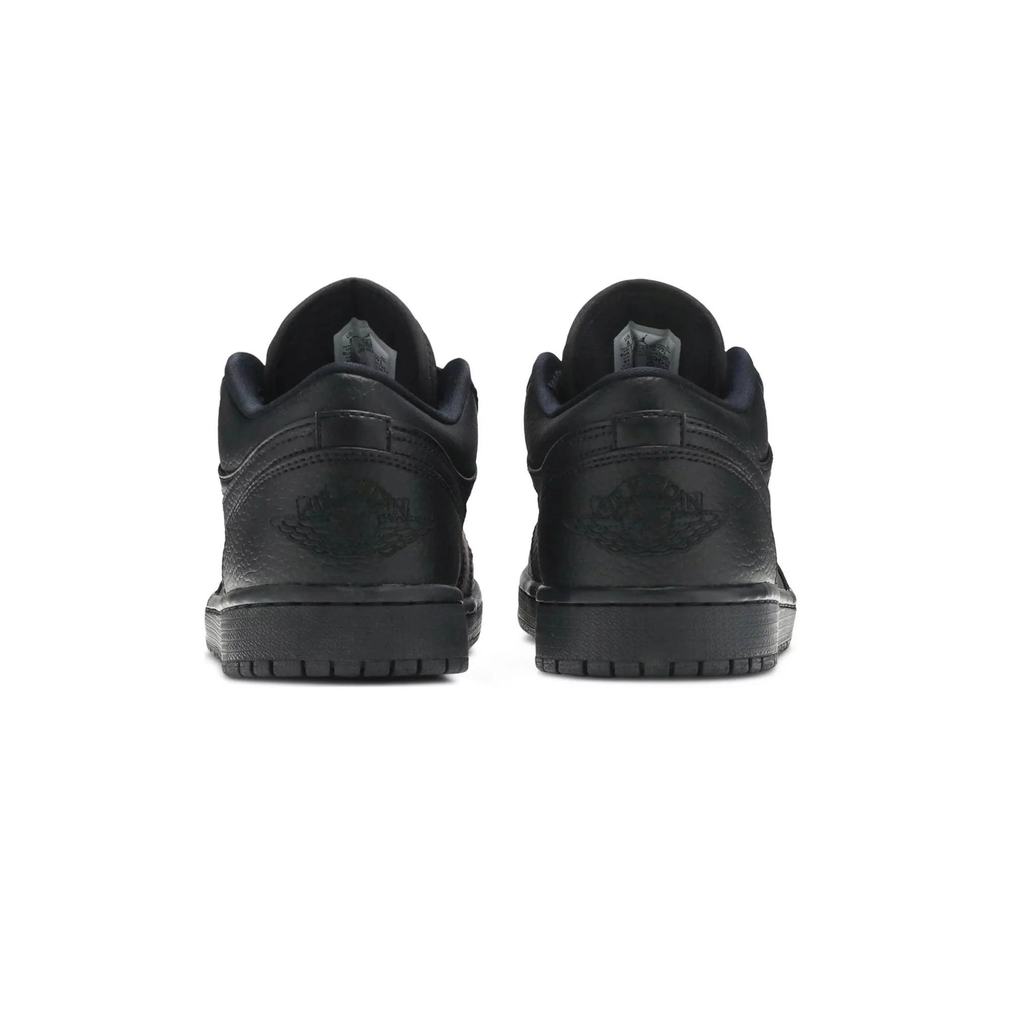 Air Jordan 1 Low 'Triple Black' (2020) - Image 4