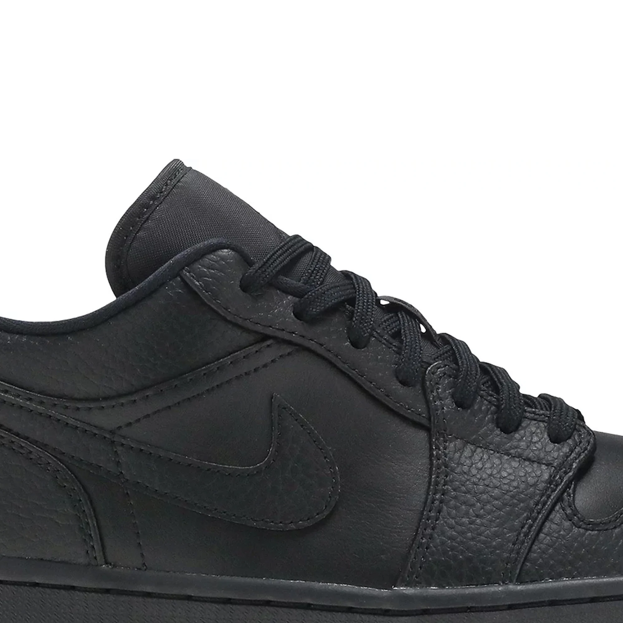 Air Jordan 1 Low 'Triple Black' (2020) - Image 7