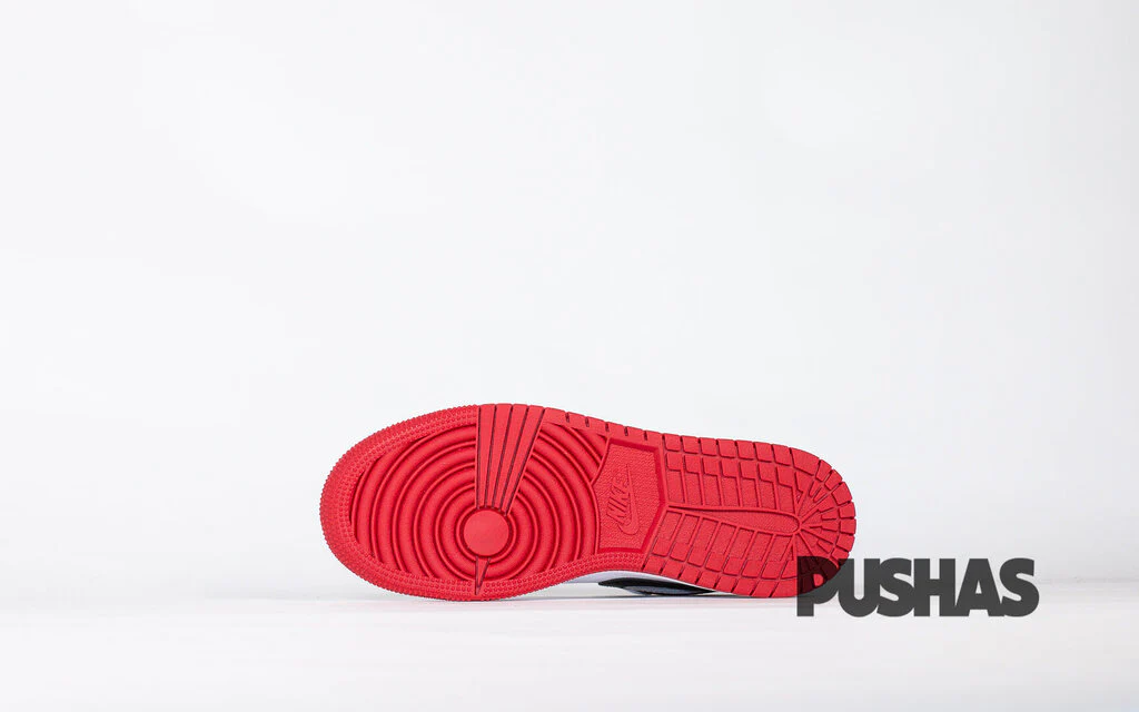 Air Jordan 1 Low 'White University Red Black' GS (2020) - Image 5