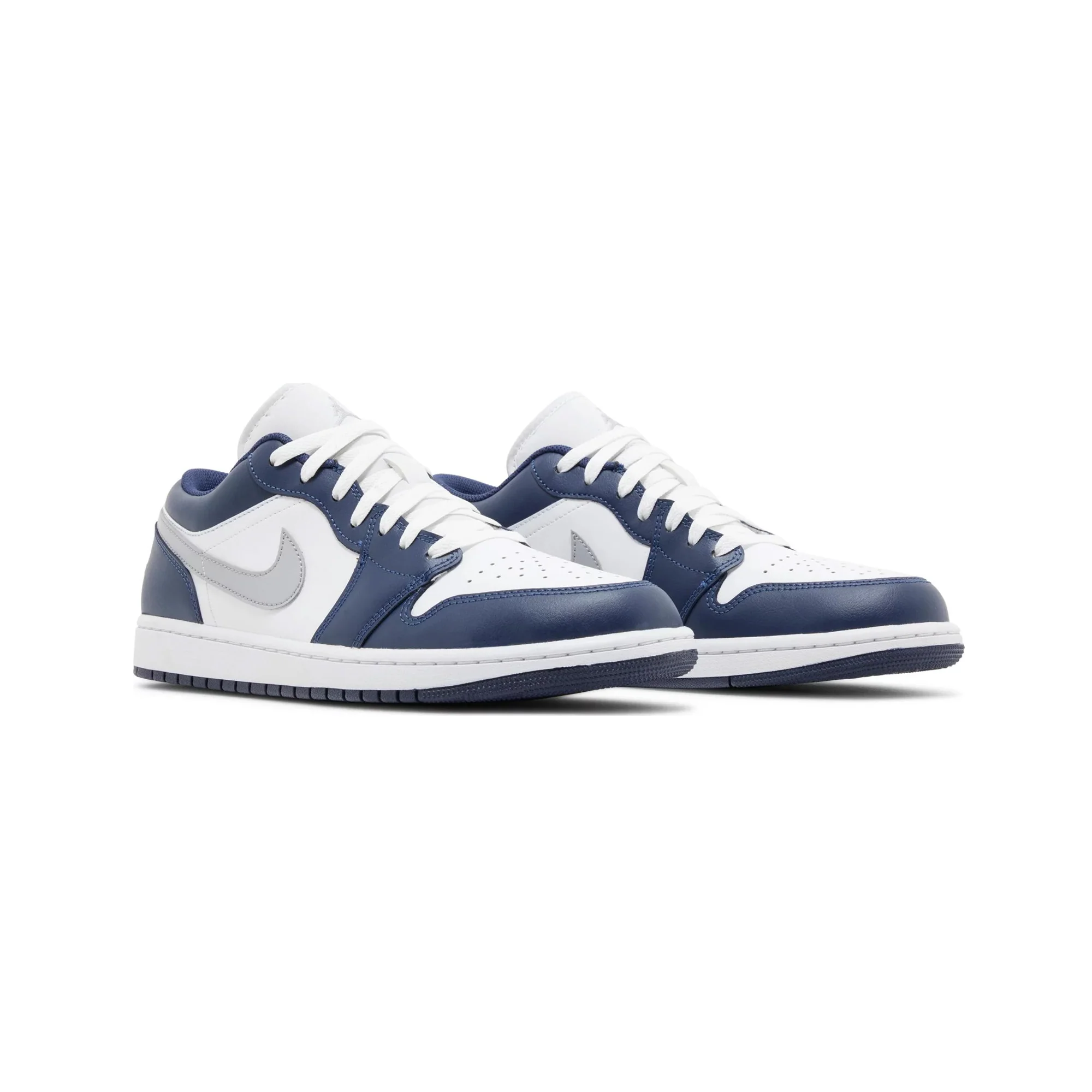 Air Jordan 1 Low 'Wolf Grey Midnight Navy' (2024) - Image 2