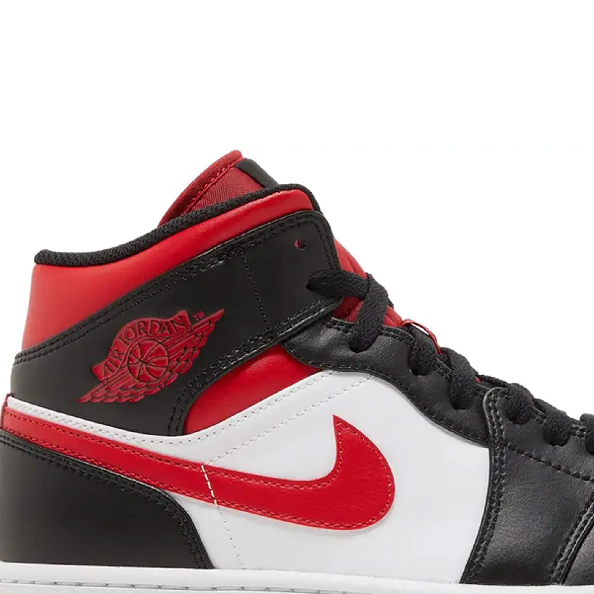Air Jordan 1 Mid 'Bred Toe' (New) - Image 6