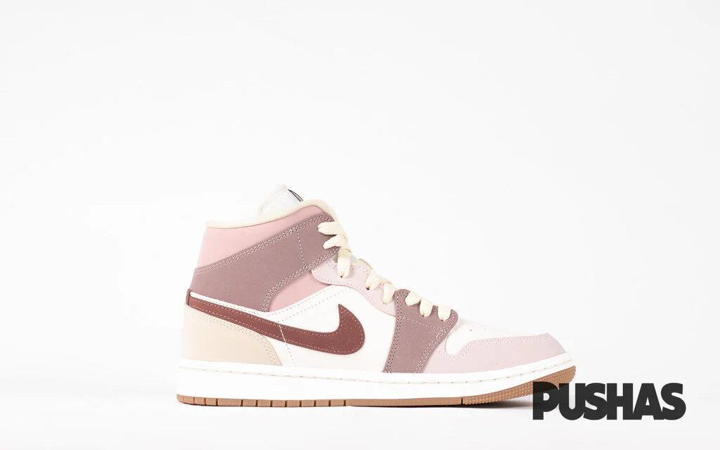 Air Jordan 1 Mid SE 'Dark Pony Smoky Mauve' W (2021) - Image 4