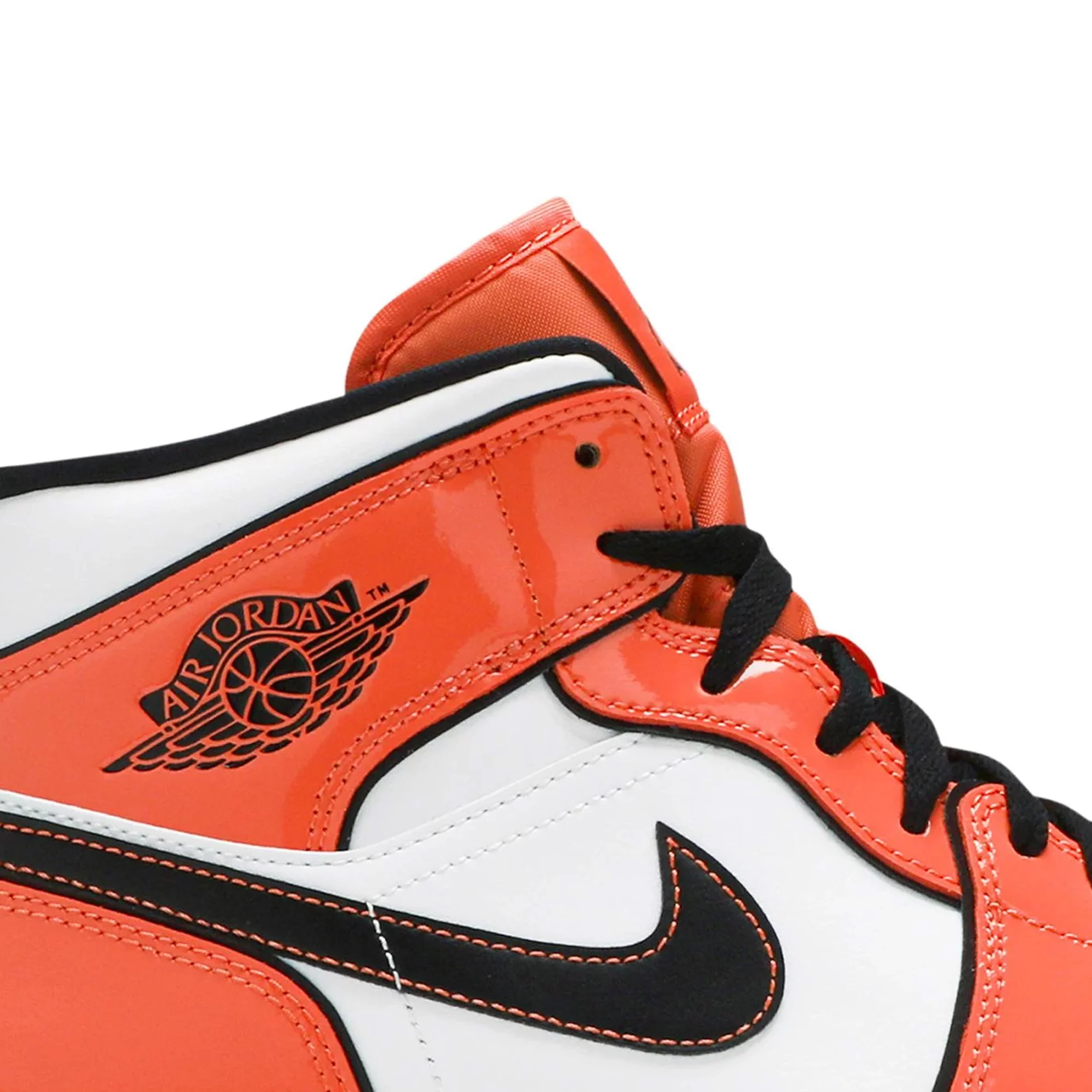 Air Jordan 1 Mid SE 'Turf Orange' (2021) - Image 6