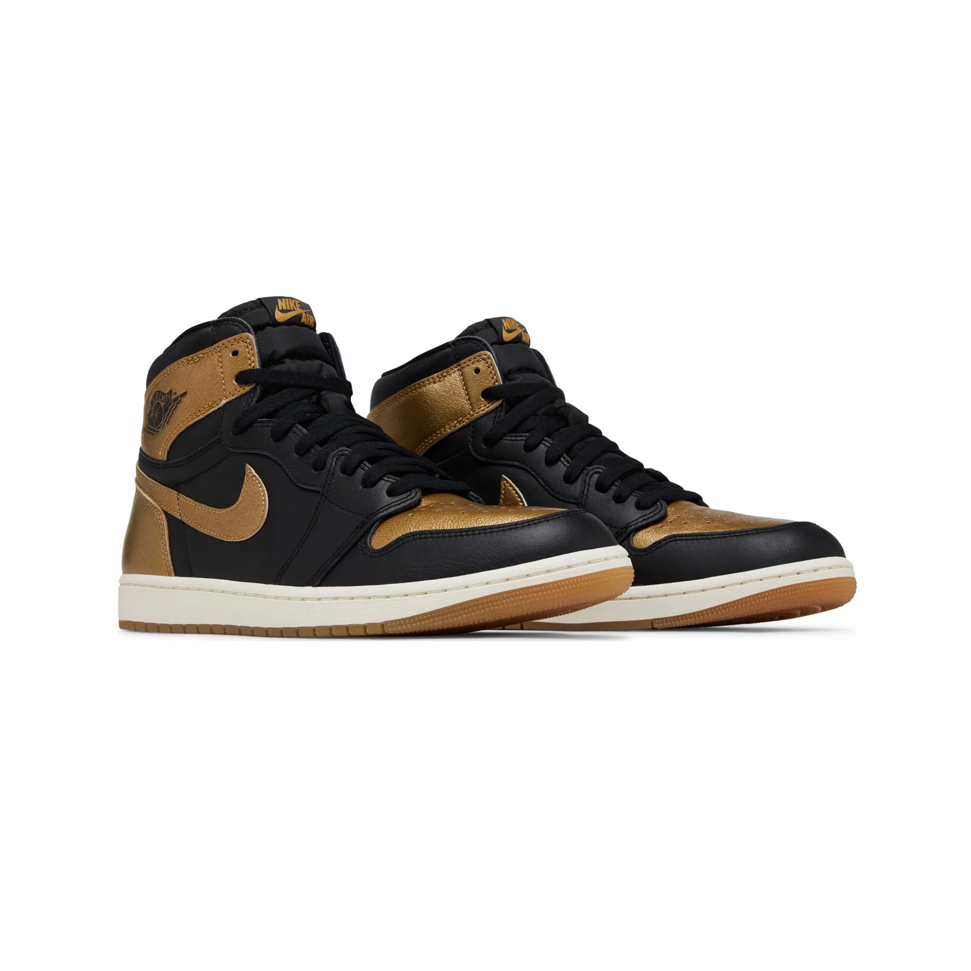 Air Jordan 1 Retro High OG 'Black Metallic Gold' (2024) - Image 2
