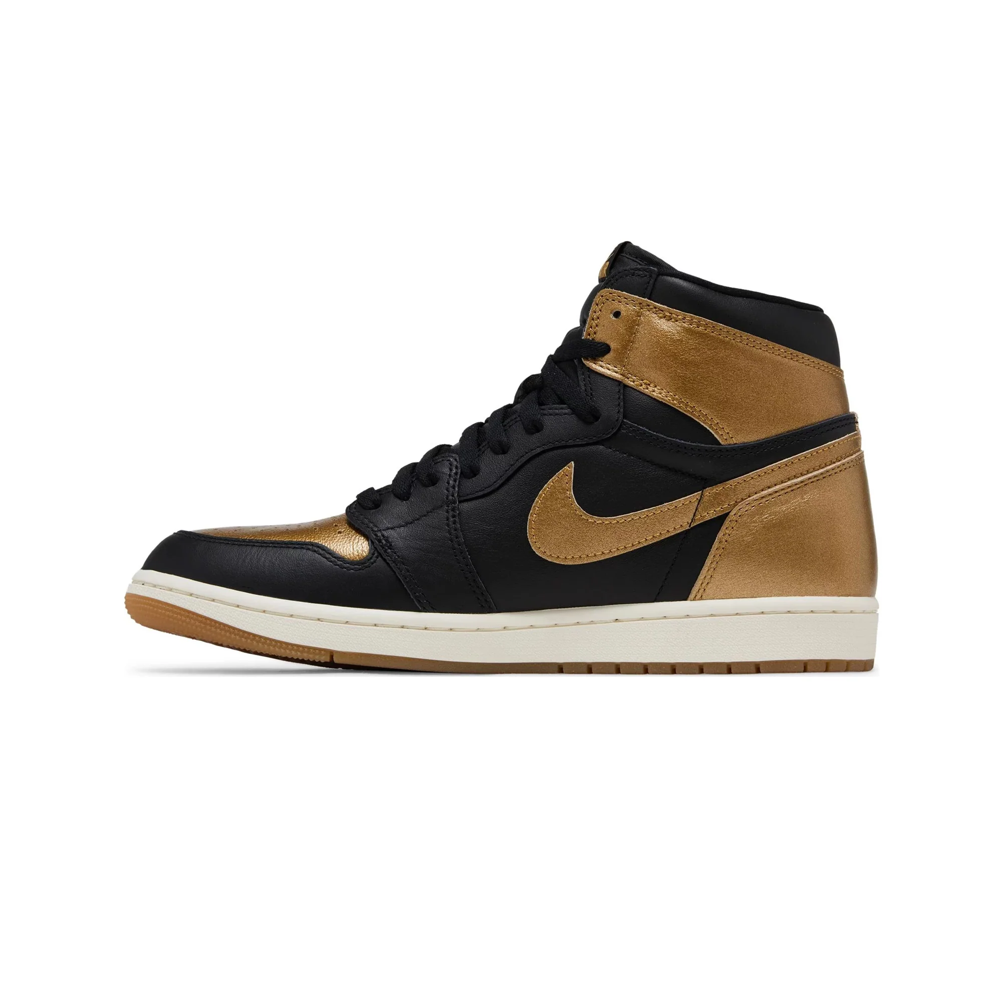 Air Jordan 1 Retro High OG 'Black Metallic Gold' (2024) - Image 3