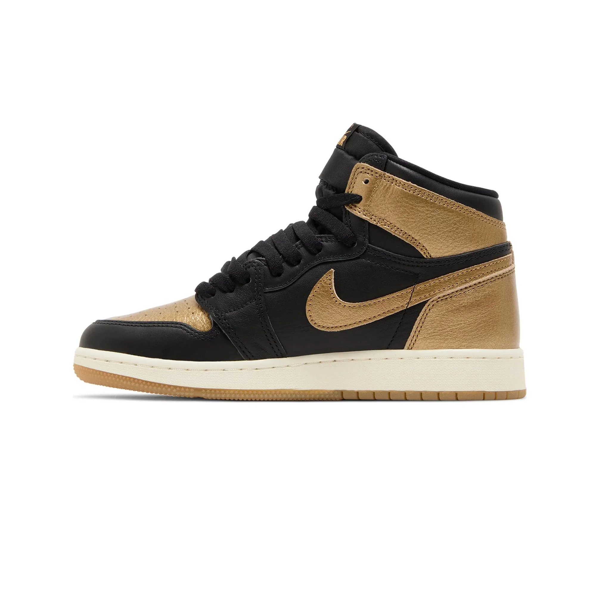 Air Jordan 1 Retro High OG 'Black Metallic Gold' GS (2024) - Image 3