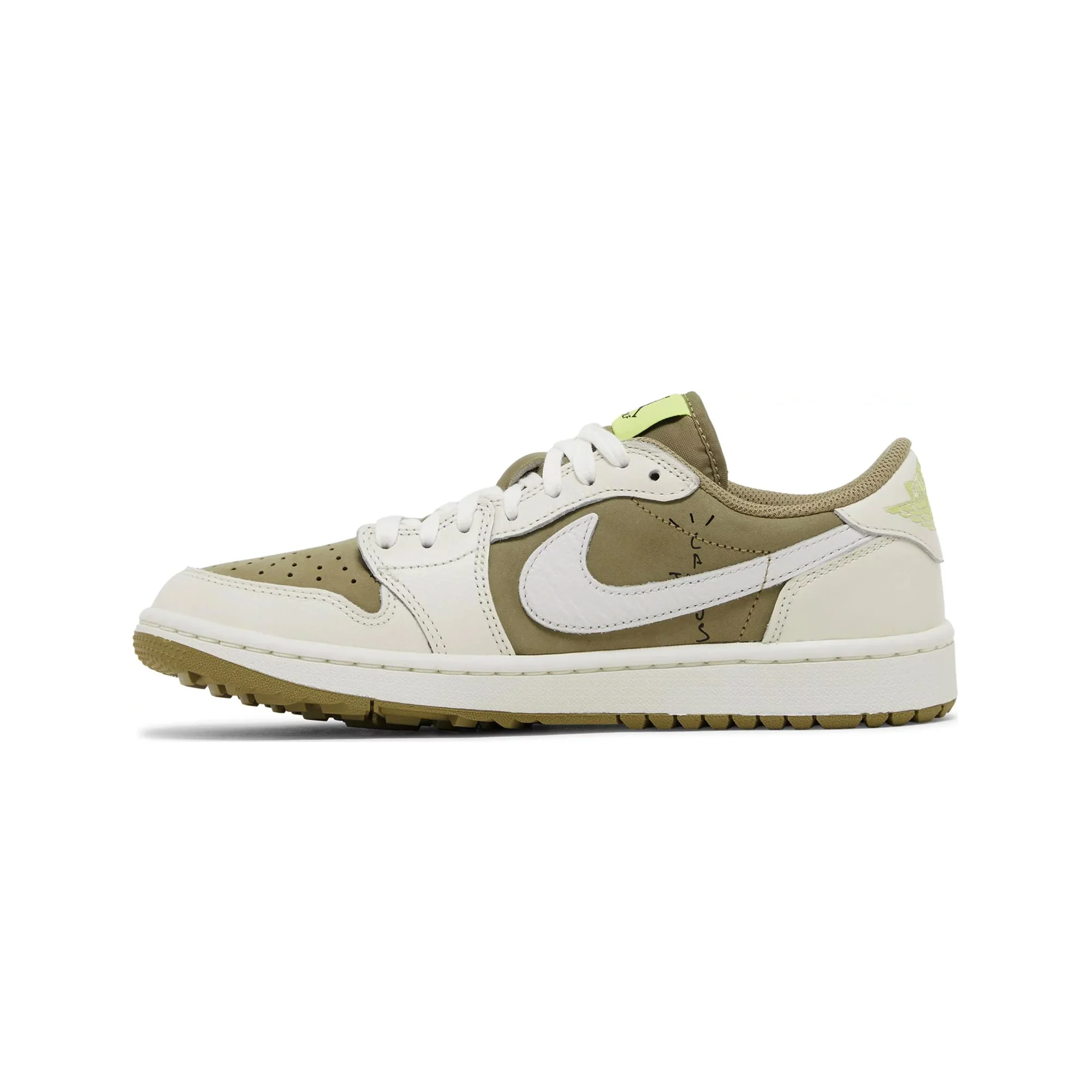 Air Jordan 1 Retro Low Golf Travis Scott 'Neutral Olive' (2023) - Image 3