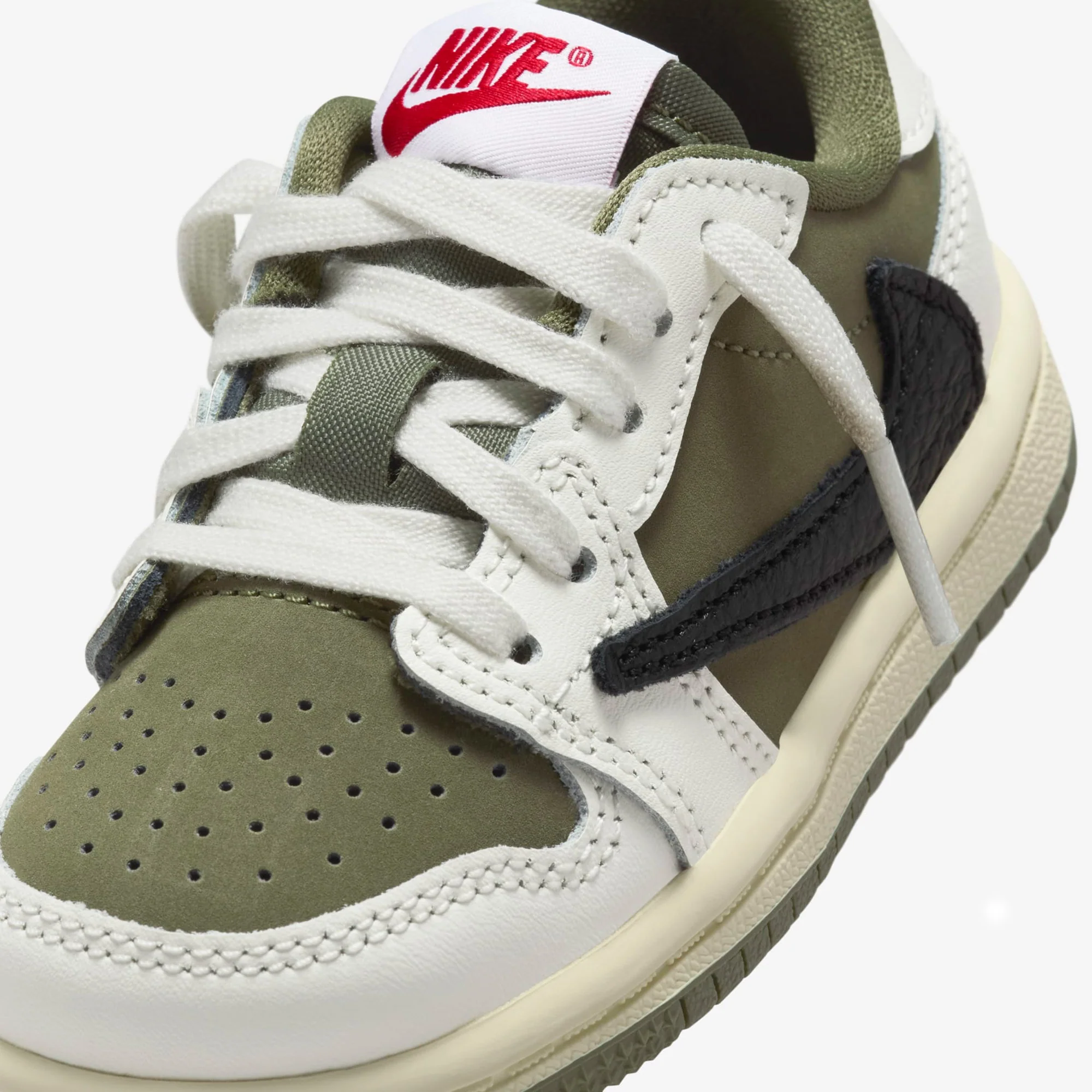 Air Jordan 1 Retro Low OG SP Travis Scott 'Medium Olive' TD (2024) - Image 7