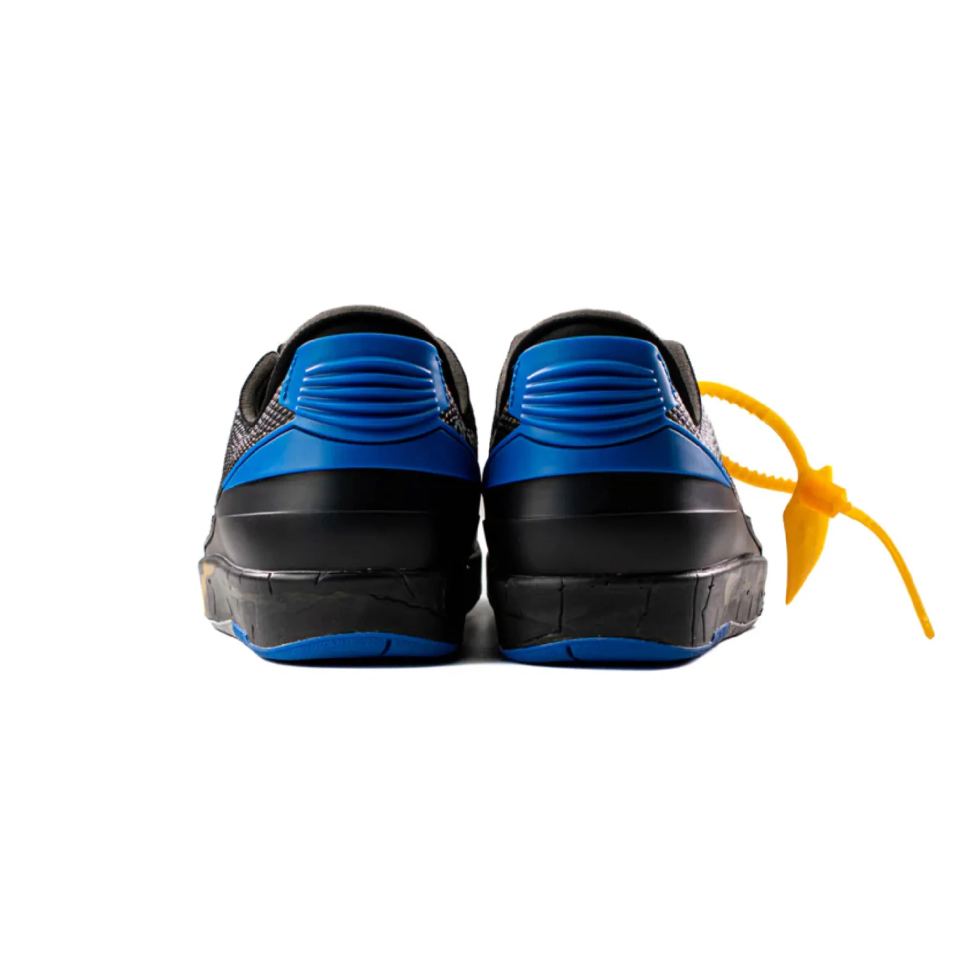 Air Jordan 2 Retro Low SP x Off-White 'Black Blue' (2021) - Image 4