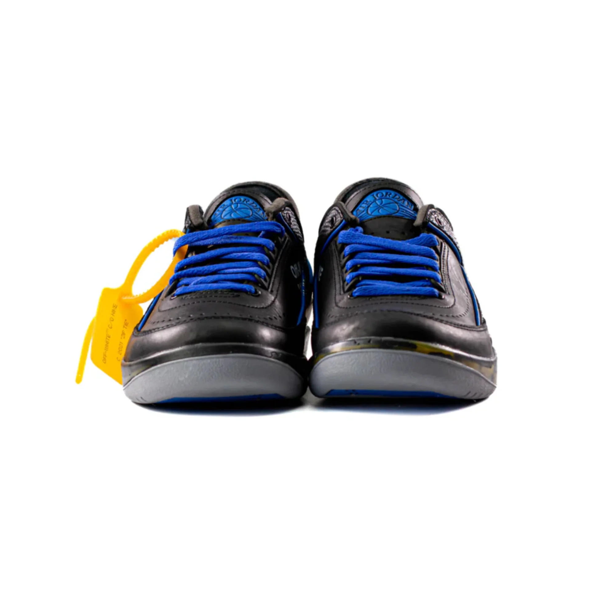 Air Jordan 2 Retro Low SP x Off-White 'Black Blue' (2021) - Image 5