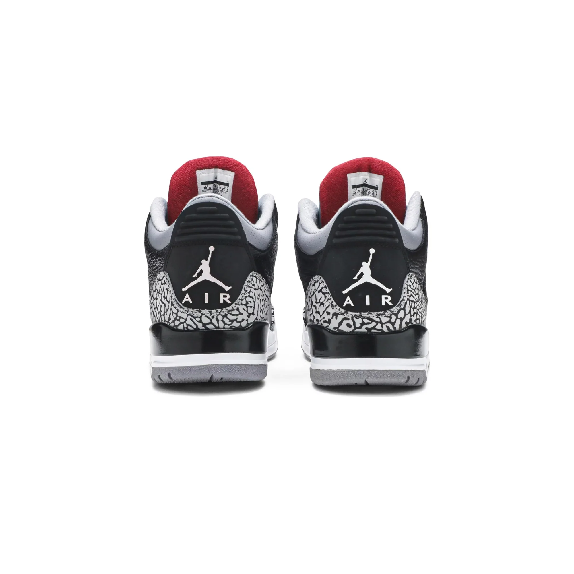Air Jordan 3 Retro 'Black Cement' (2011) - Image 4