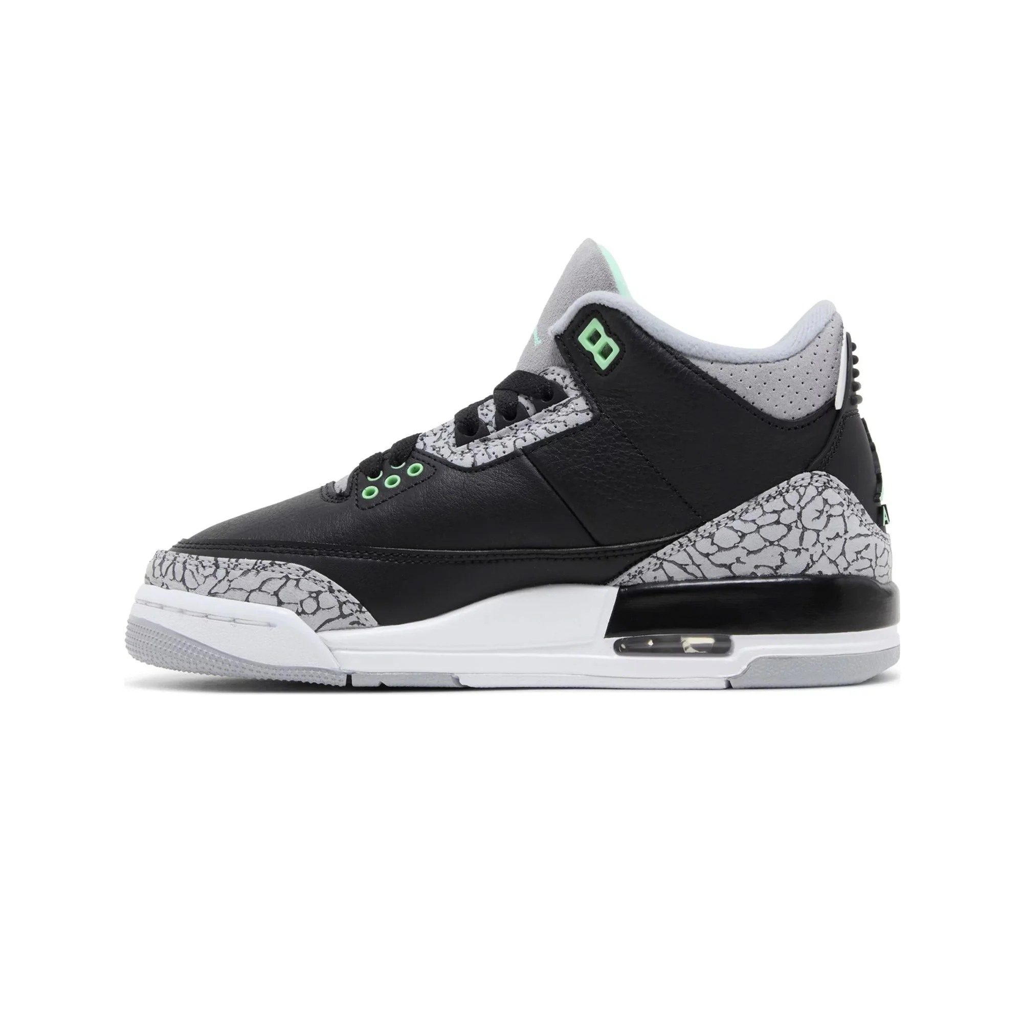 Air Jordan 3 Retro 'Green Glow' GS (2024) - Image 3