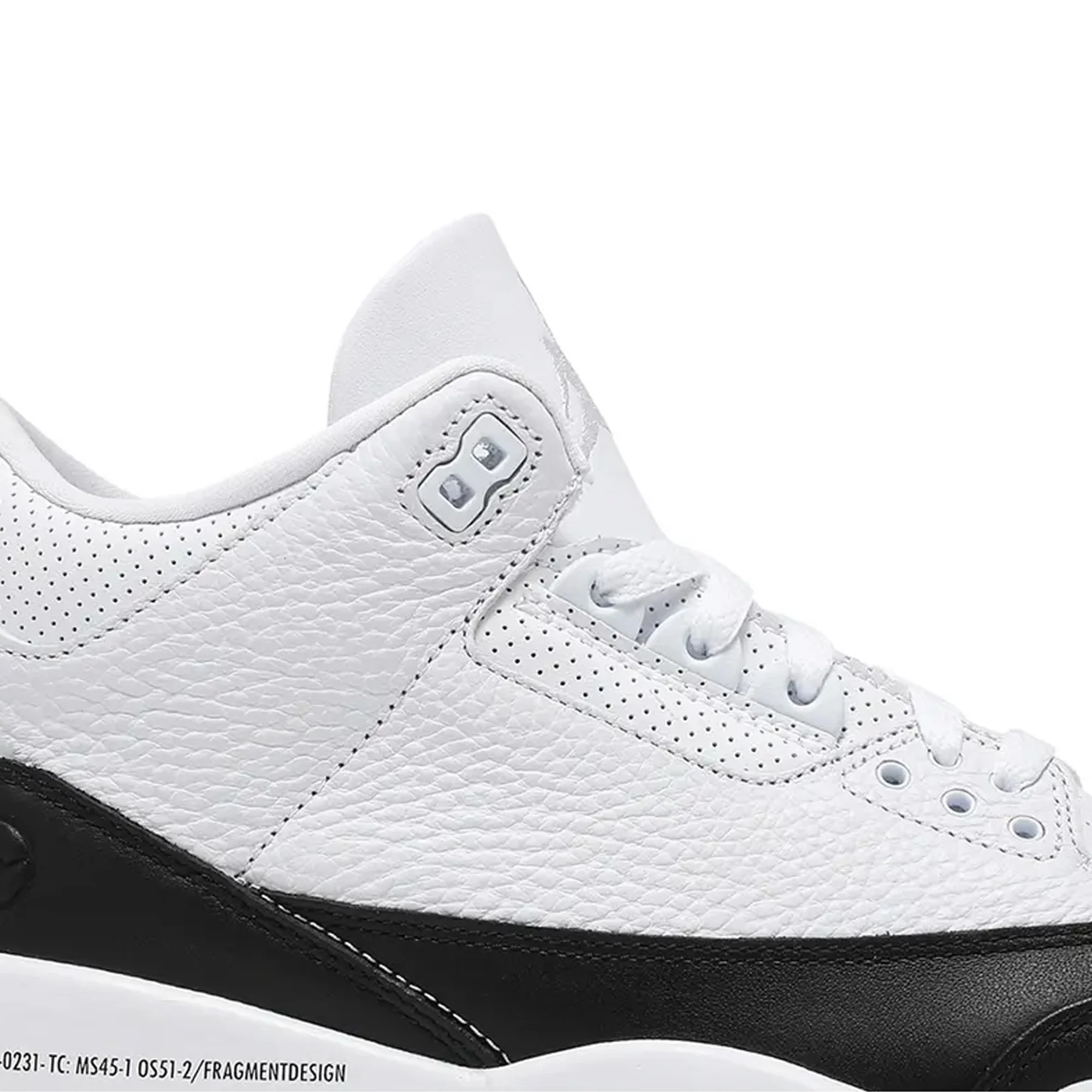 Air Jordan 3 Retro x Fragment Design 'White-Black' (2020) - Image 5