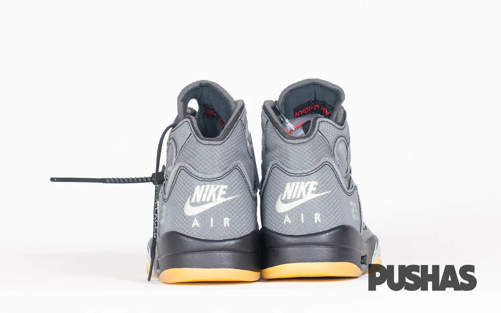 Air Jordan 5 x Off-White Black - Image 3