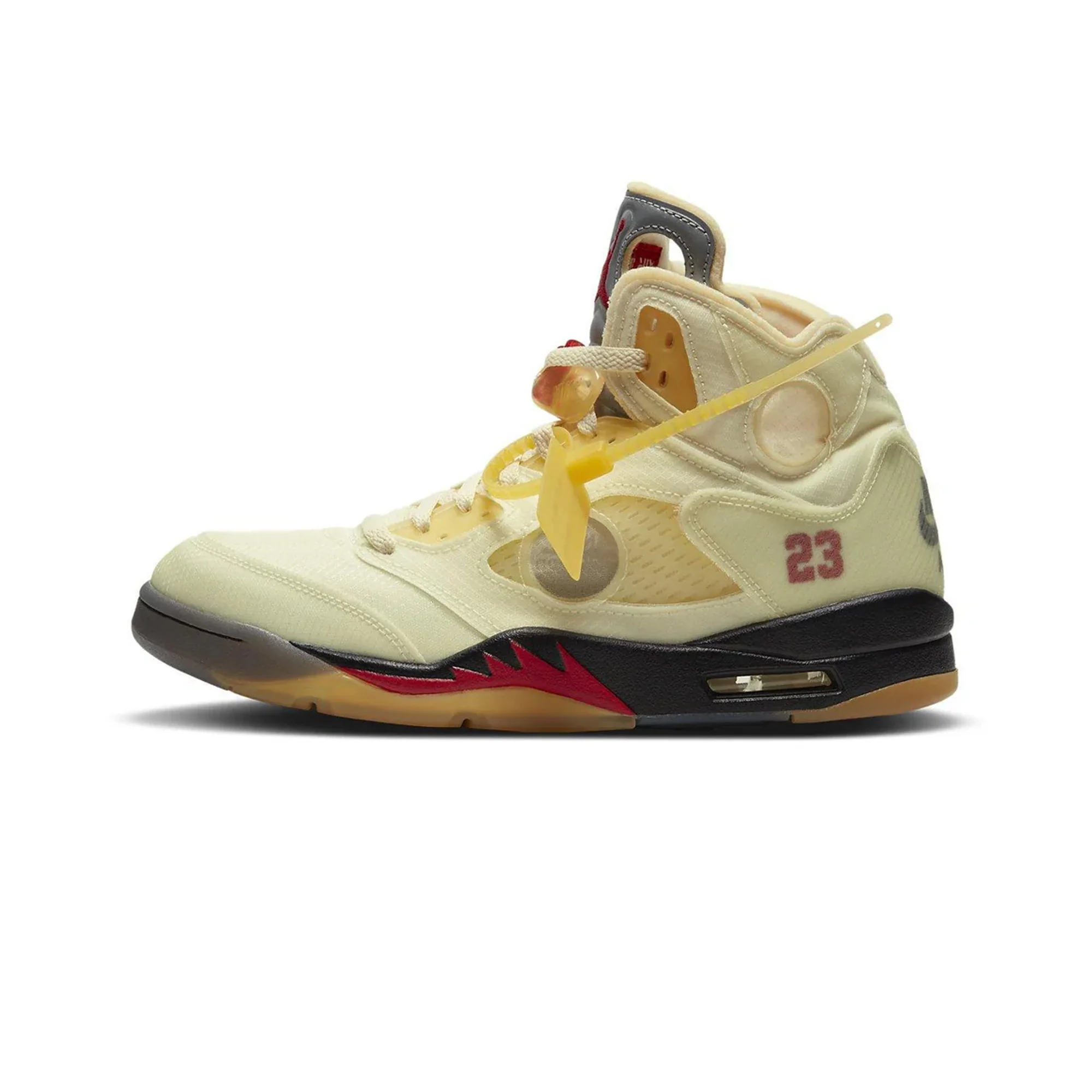 Air Jordan 5 x Off-White 'Sail' - Image 3