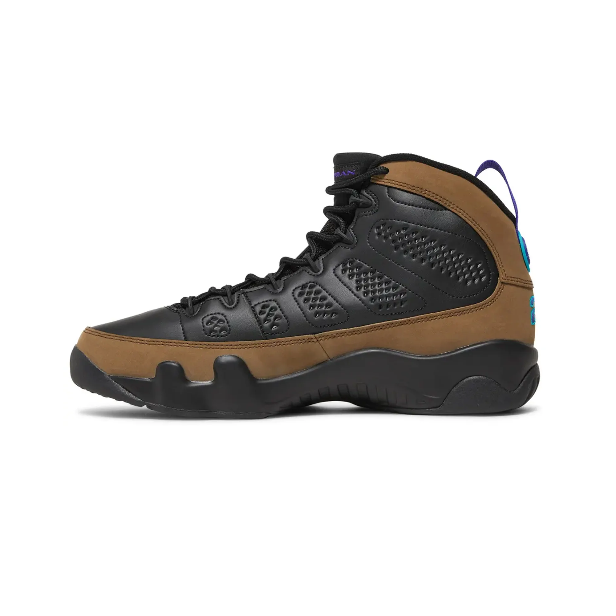 Air Jordan 9 Retro 'Light Olive Concord' (2023) - Image 3
