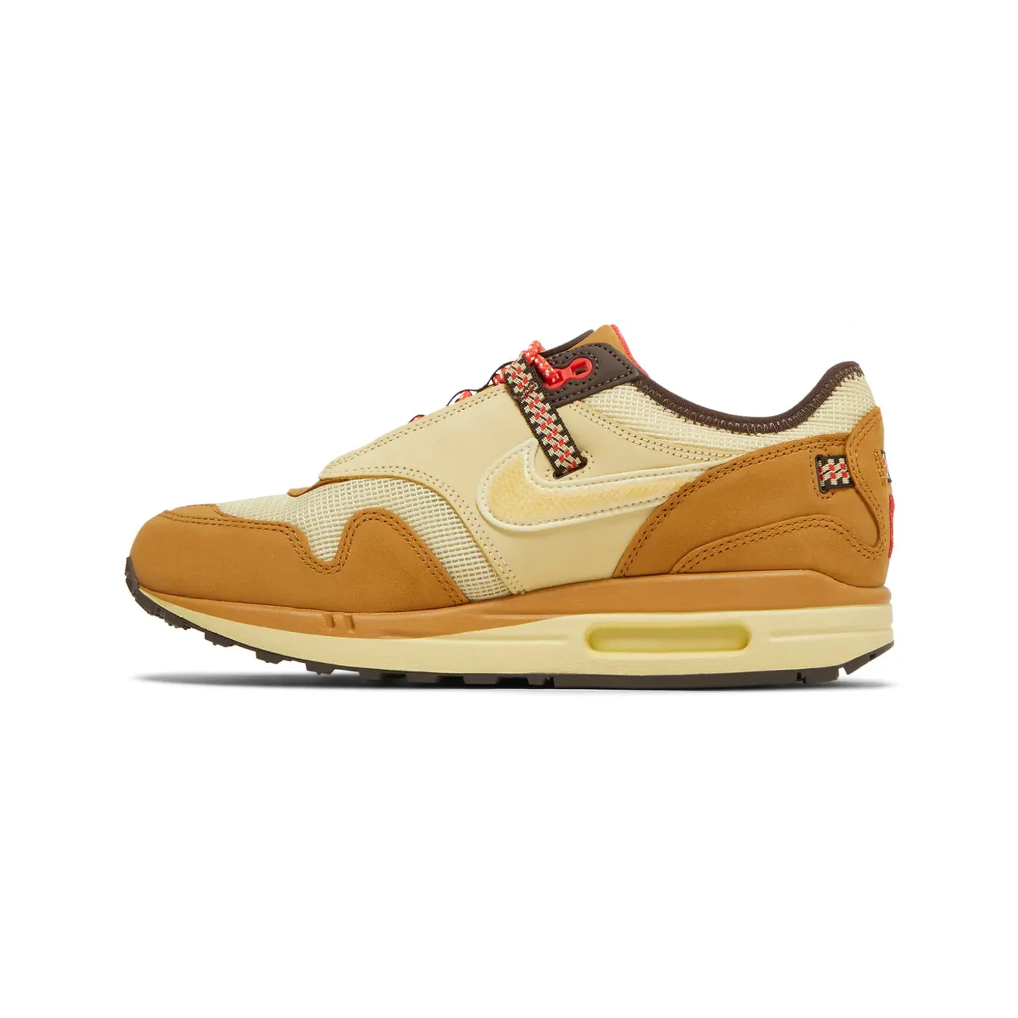 Air Max 1 'Travis Scott Cactus Jack Wheat Lemon Drop' (2022) - Image 3