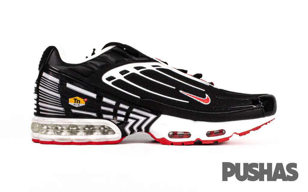 Air Max Plus 3 'Black White Track Red' (2020) - Image 4