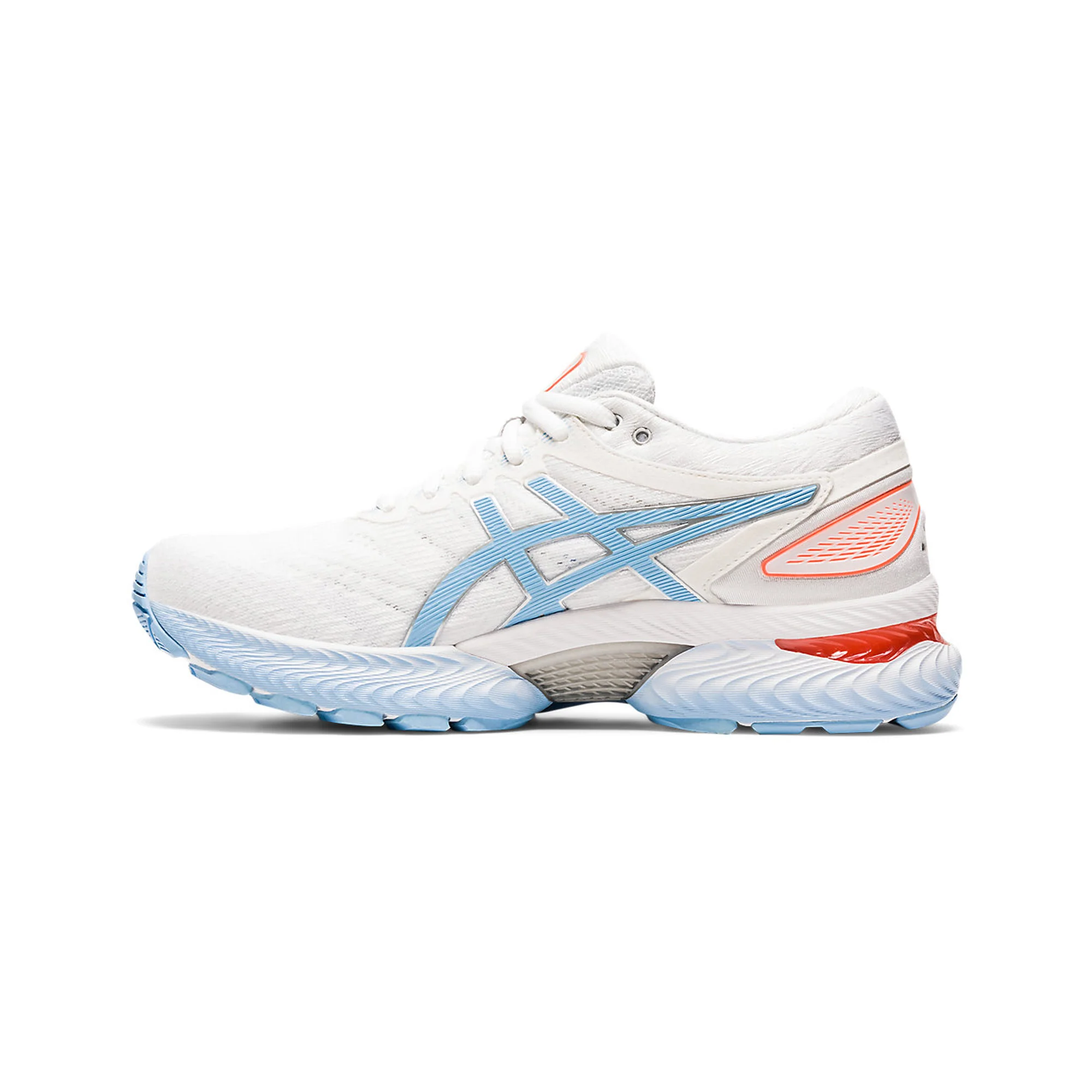 ASICS Gel Nimbus 22 'White Blue Bliss' Women's - Image 3