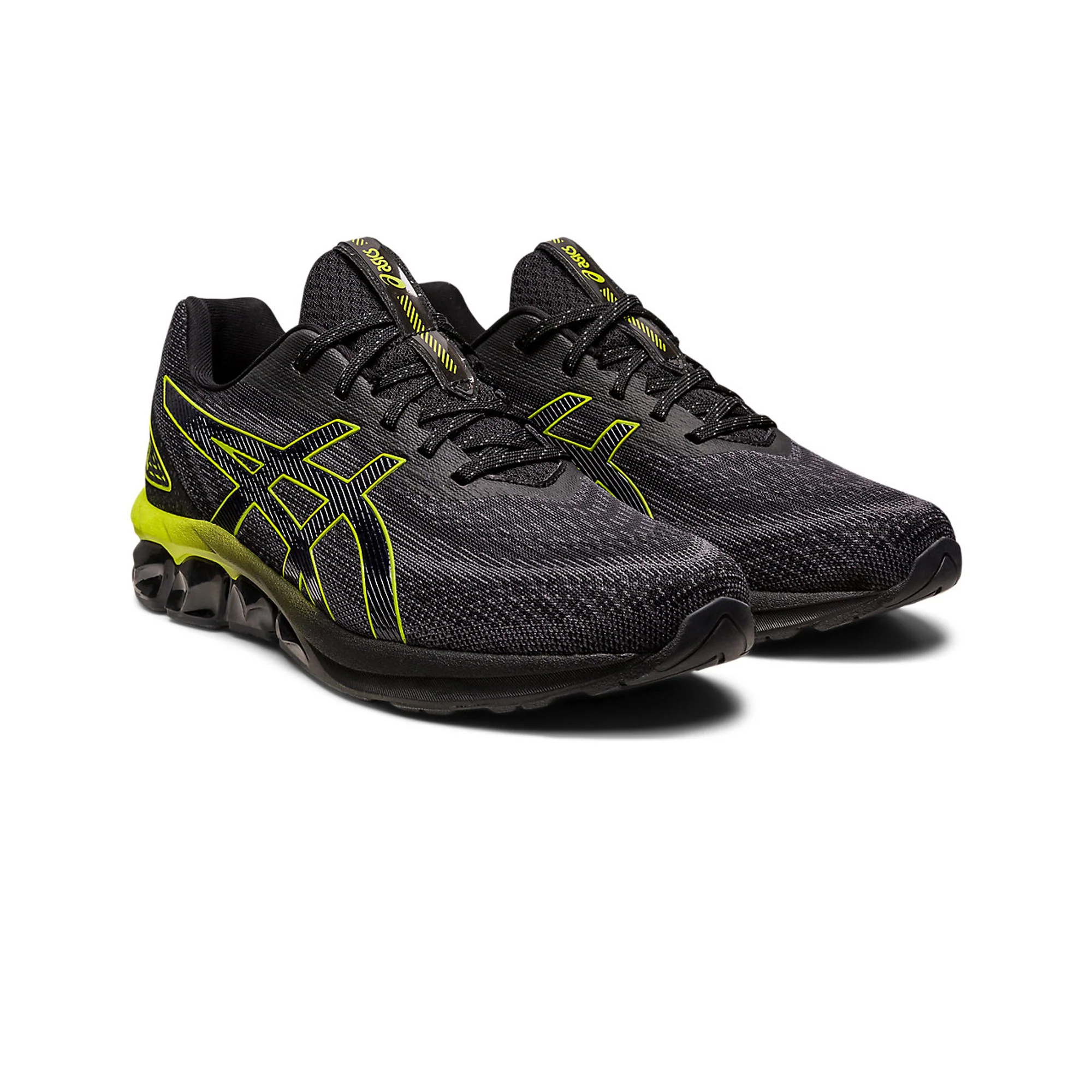 ASICS GEL QUANTUM 180 VII 'Black / Neon Lime' - Image 2