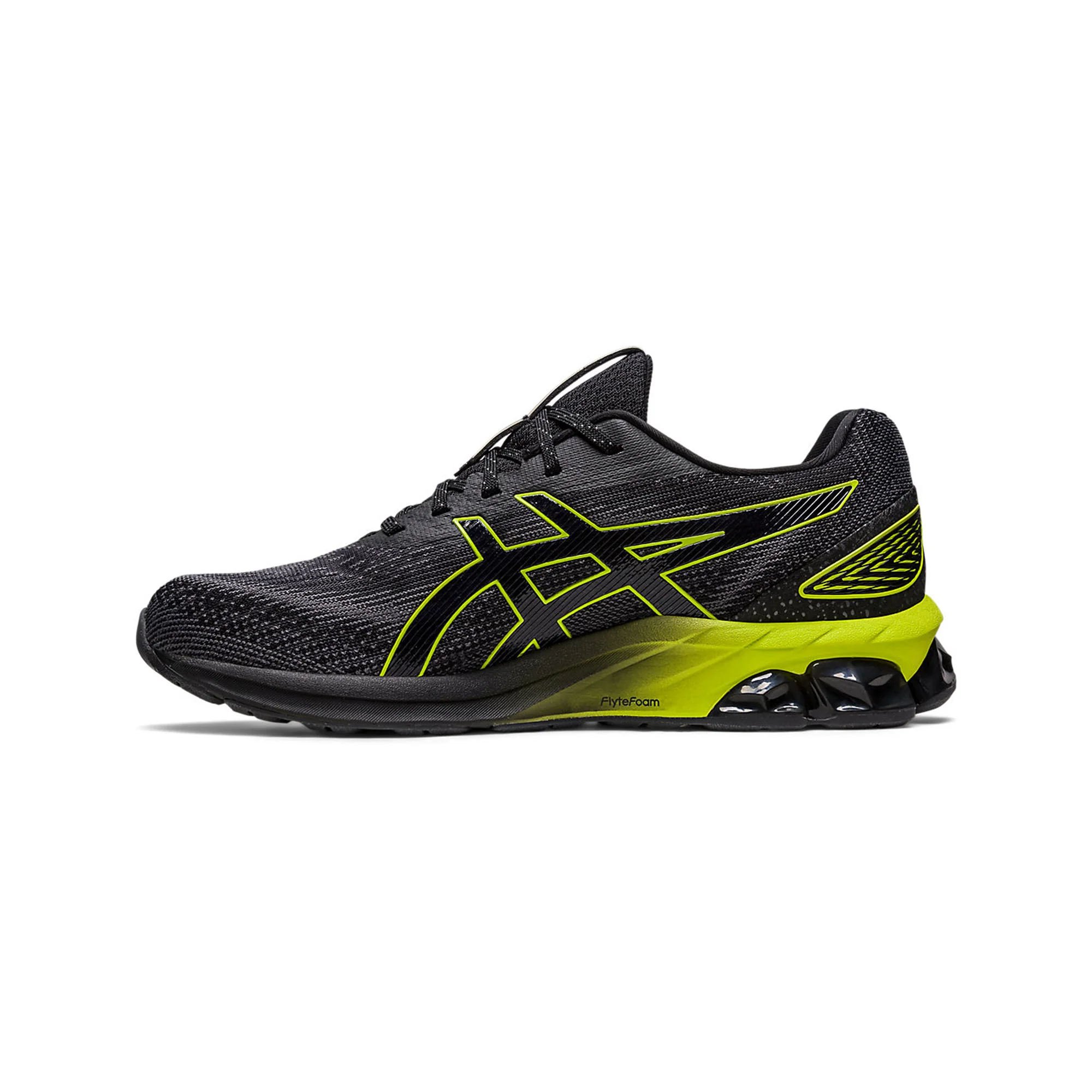 ASICS GEL QUANTUM 180 VII 'Black / Neon Lime' - Image 3