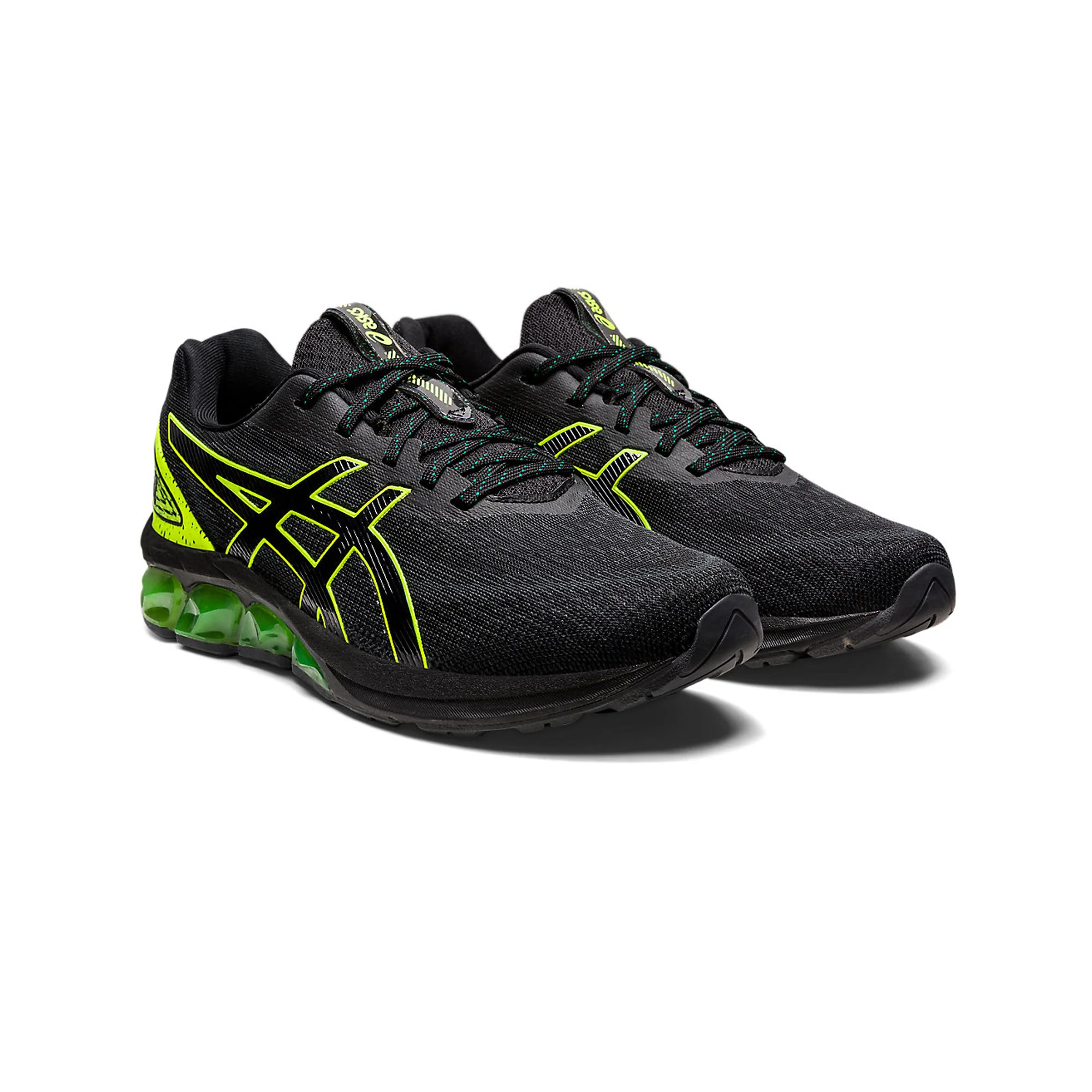 ASICS GEL QUANTUM 180 VII 'Black / Safety Yellow' - Image 2