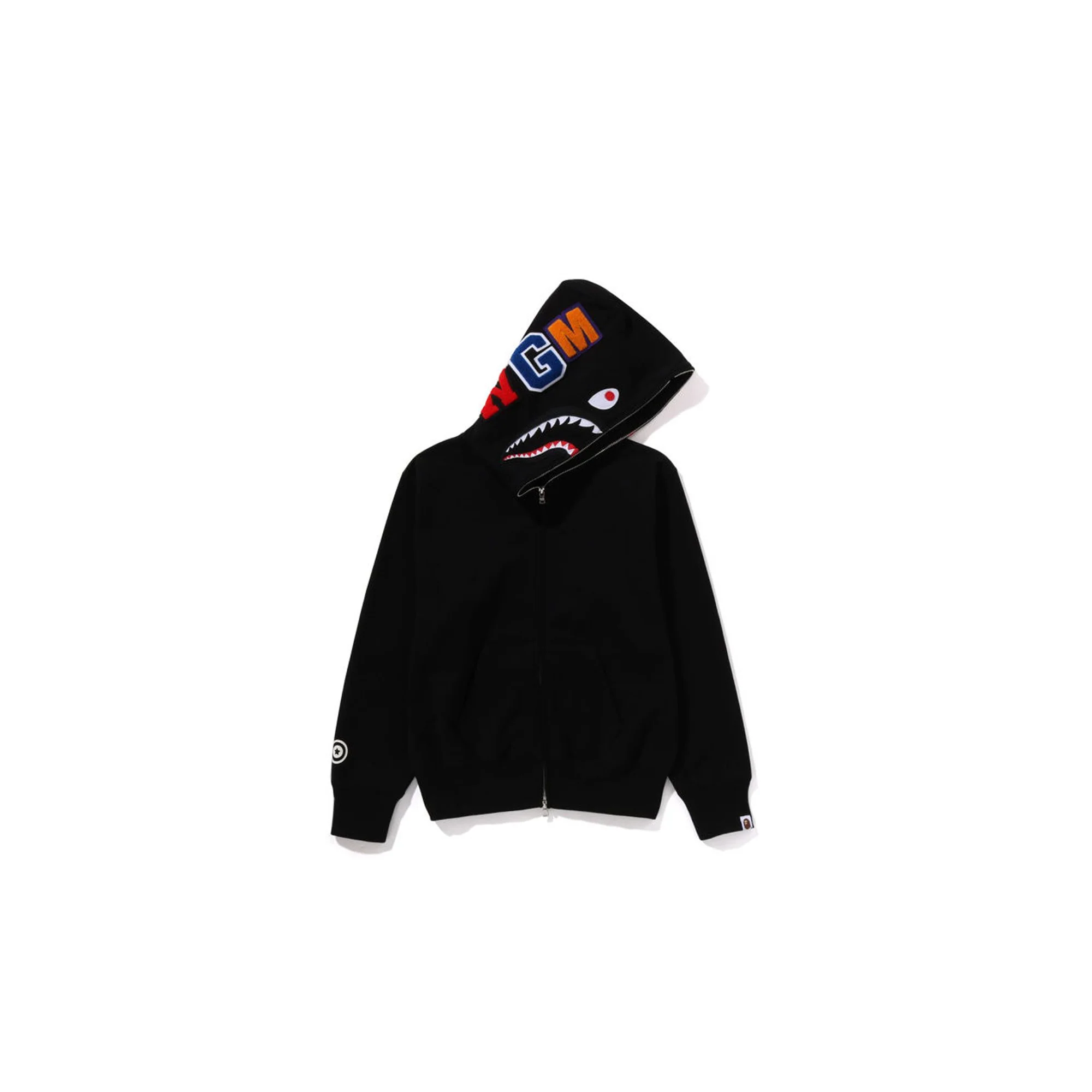BAPE Tiger Full Zip Hoodie 'Black' - Image 3