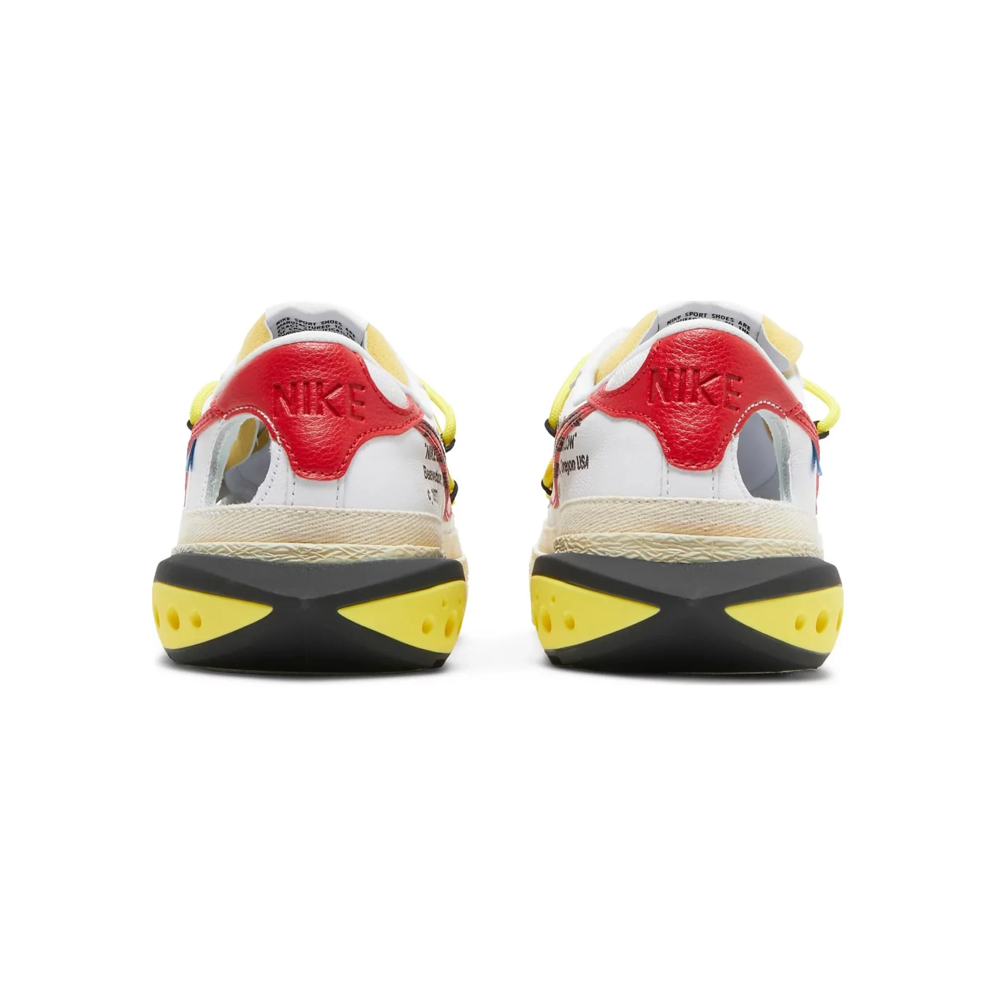 Blazer Low 77 x Off-White 'University Red' (2022) - Image 4