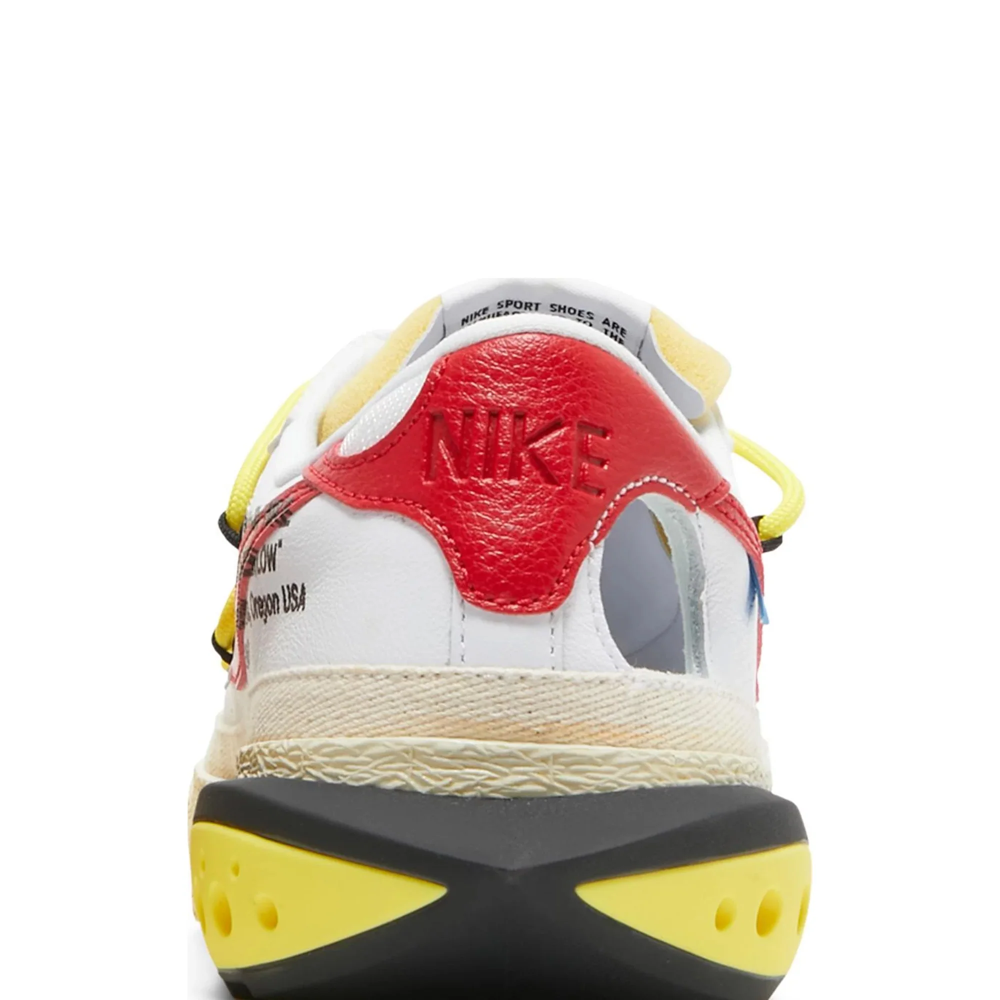 Blazer Low 77 x Off-White 'University Red' (2022) - Image 7