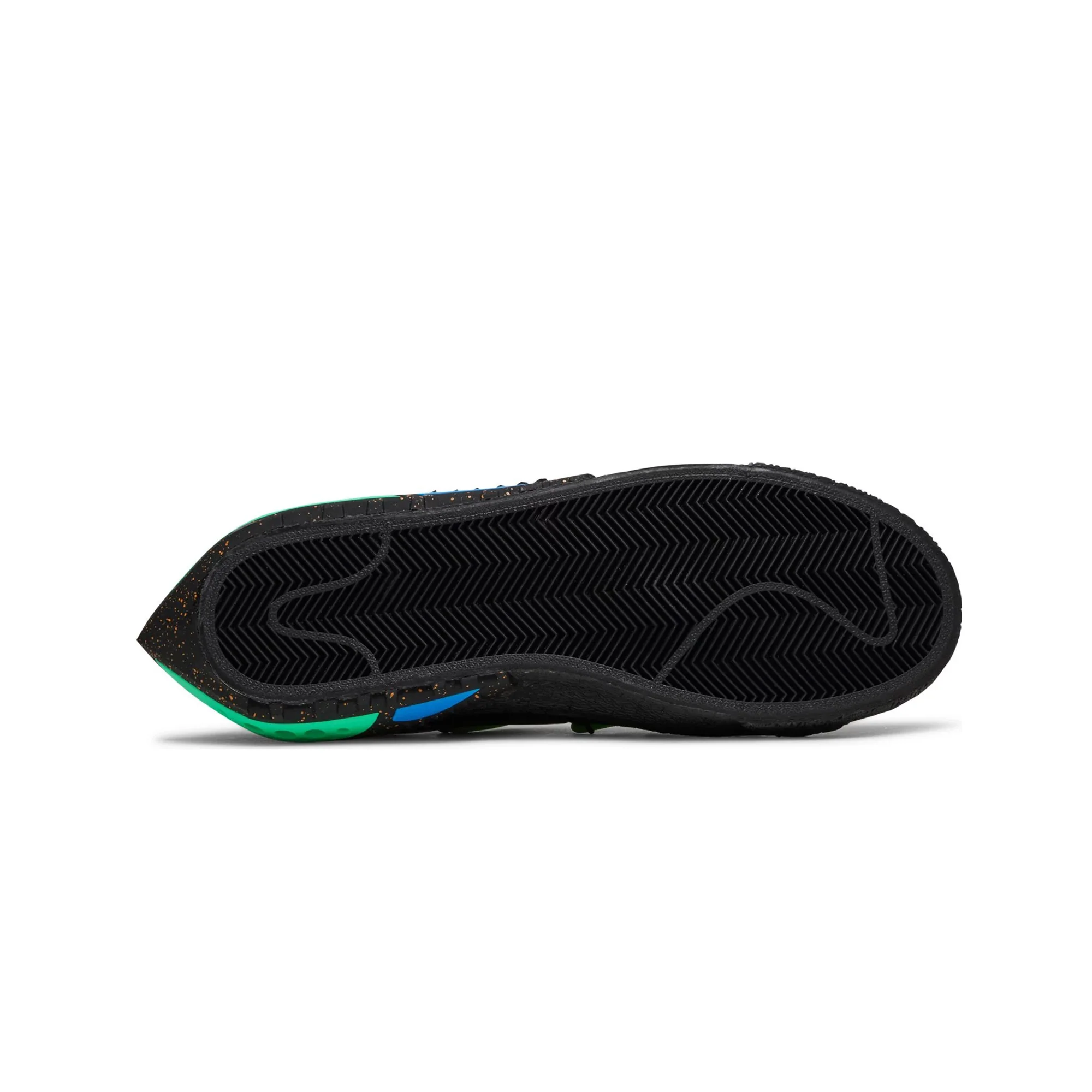 Blazer Low x Off-White 'Black Electro Green' (2022) - Image 6