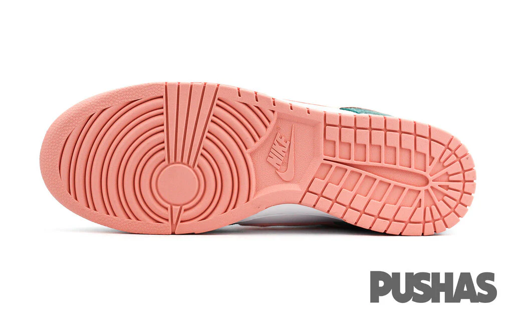 Dunk Low 'Snakeskin Washed Teal Bleached Coral' (2022) - Image 6
