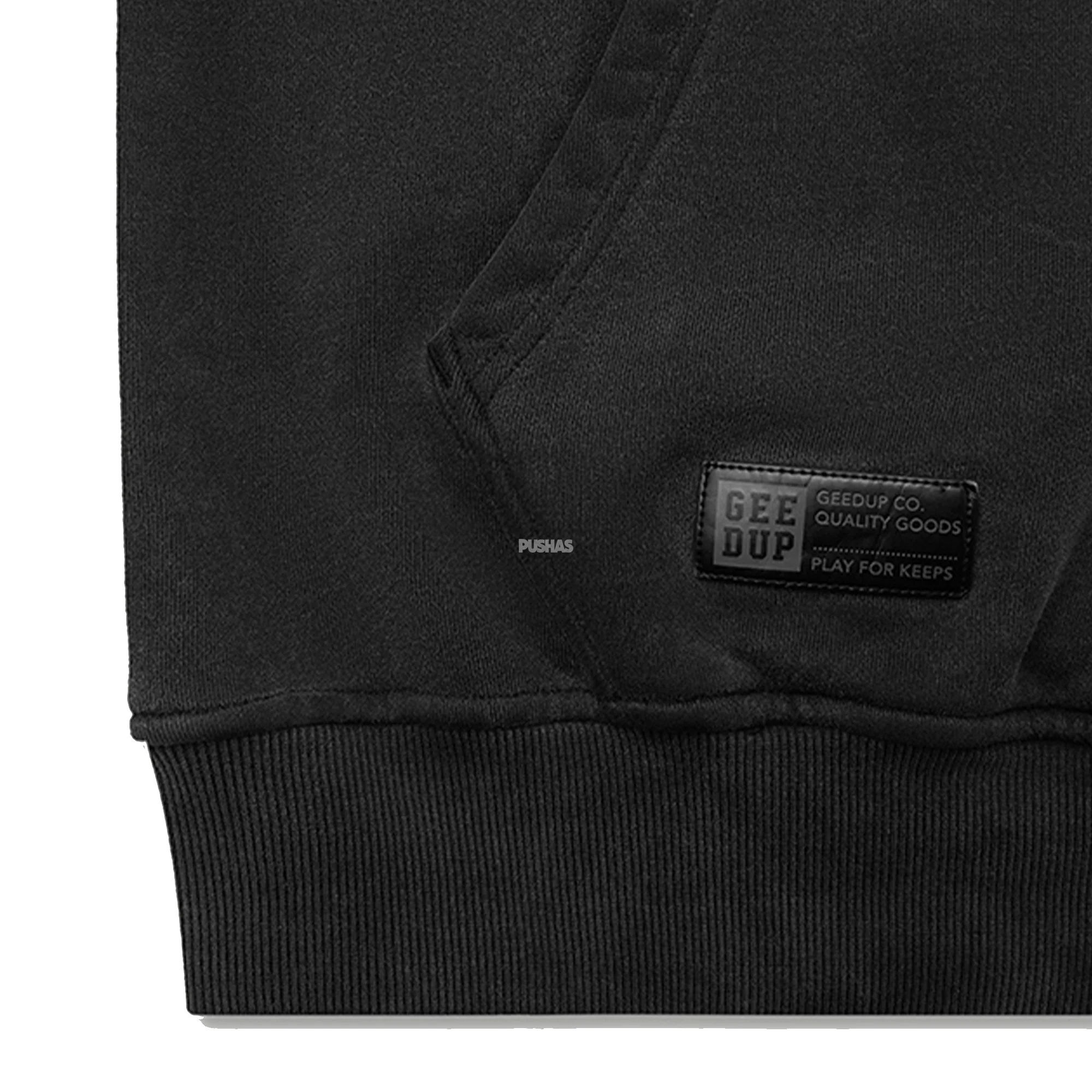 Geedup Handstyle Hoodie 'Vintage Washed Black' (2024) - Image 4