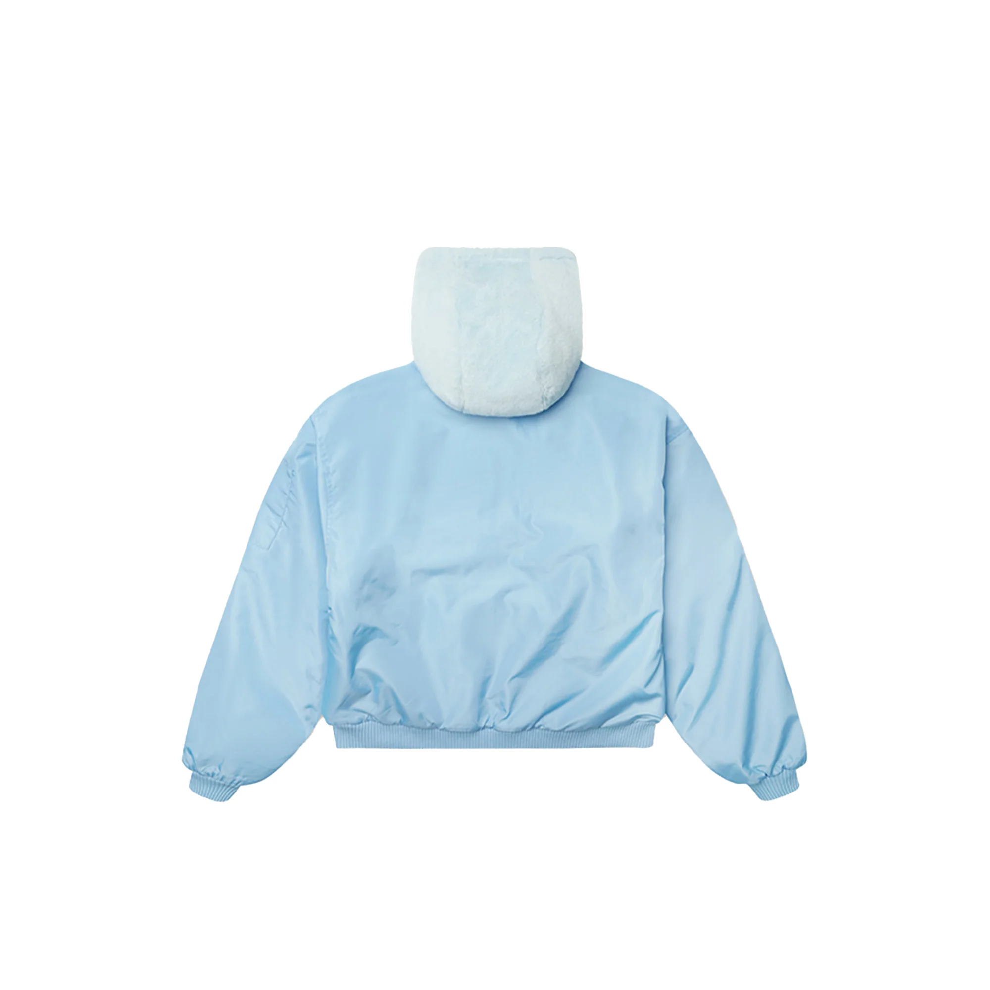 Geedup Handstyle / Team Logo Fur Jacket 'Light Blue' (2024) - Image 5
