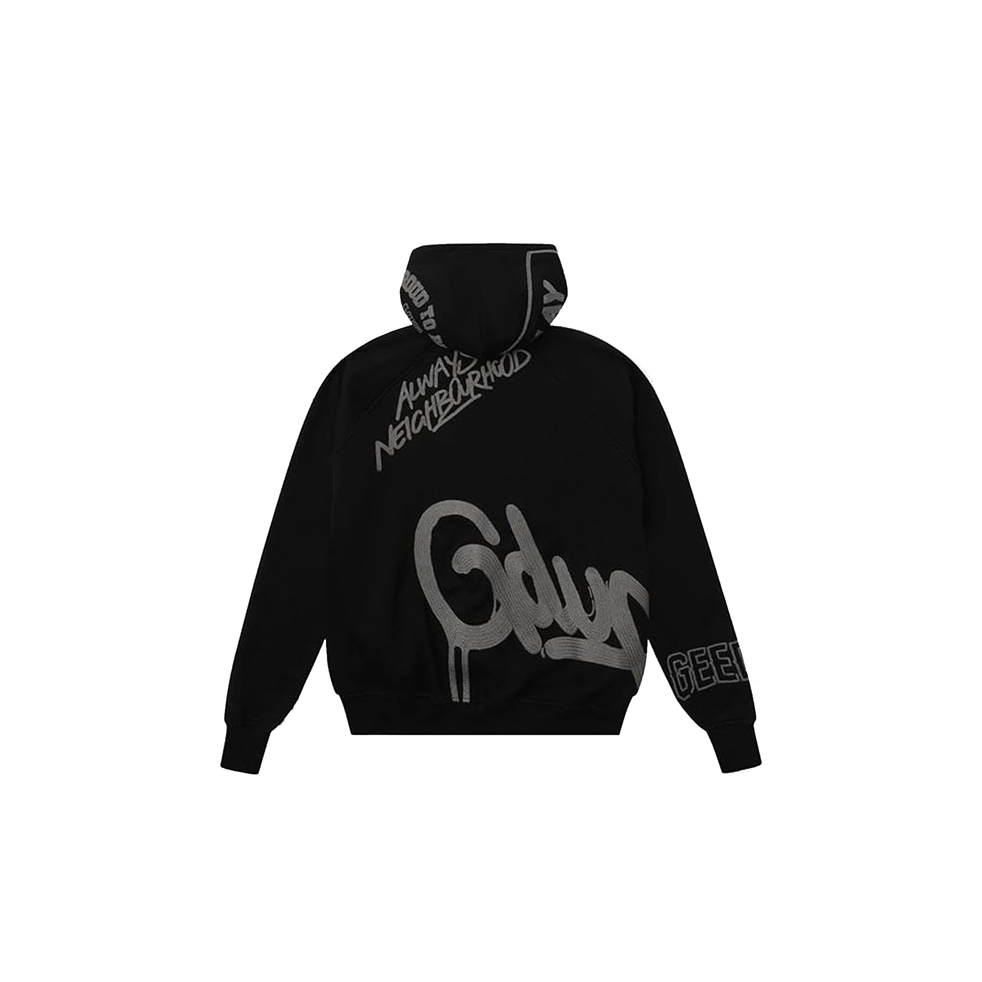 Geedup Multi-Logo Zip Jacket 'Black / Grey' - Image 2