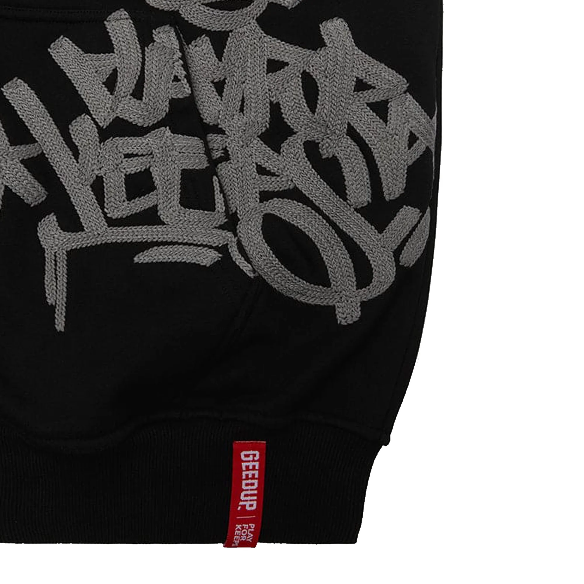 Geedup Multi-Logo Zip Jacket 'Black / Grey' - Image 6
