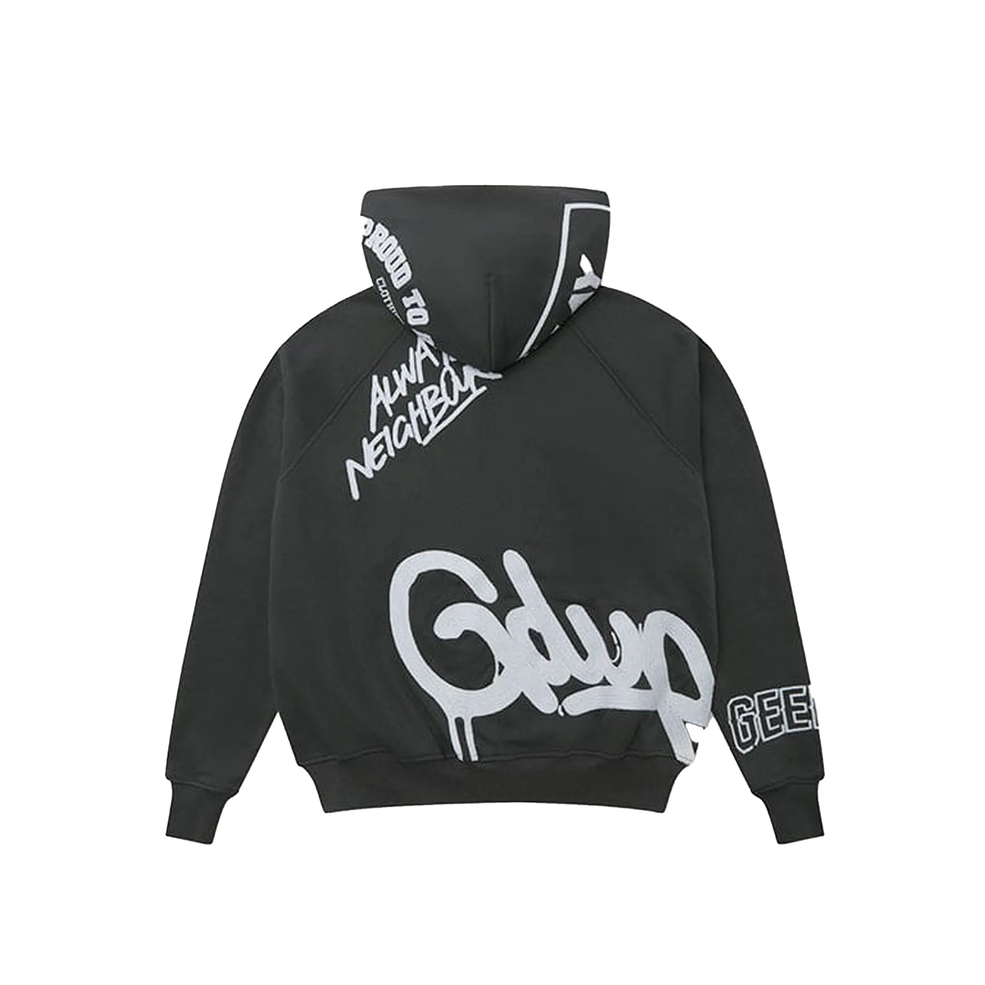 Geedup Multi-Logo Zip Jacket 'Charcoal / White' (2024) - Image 2