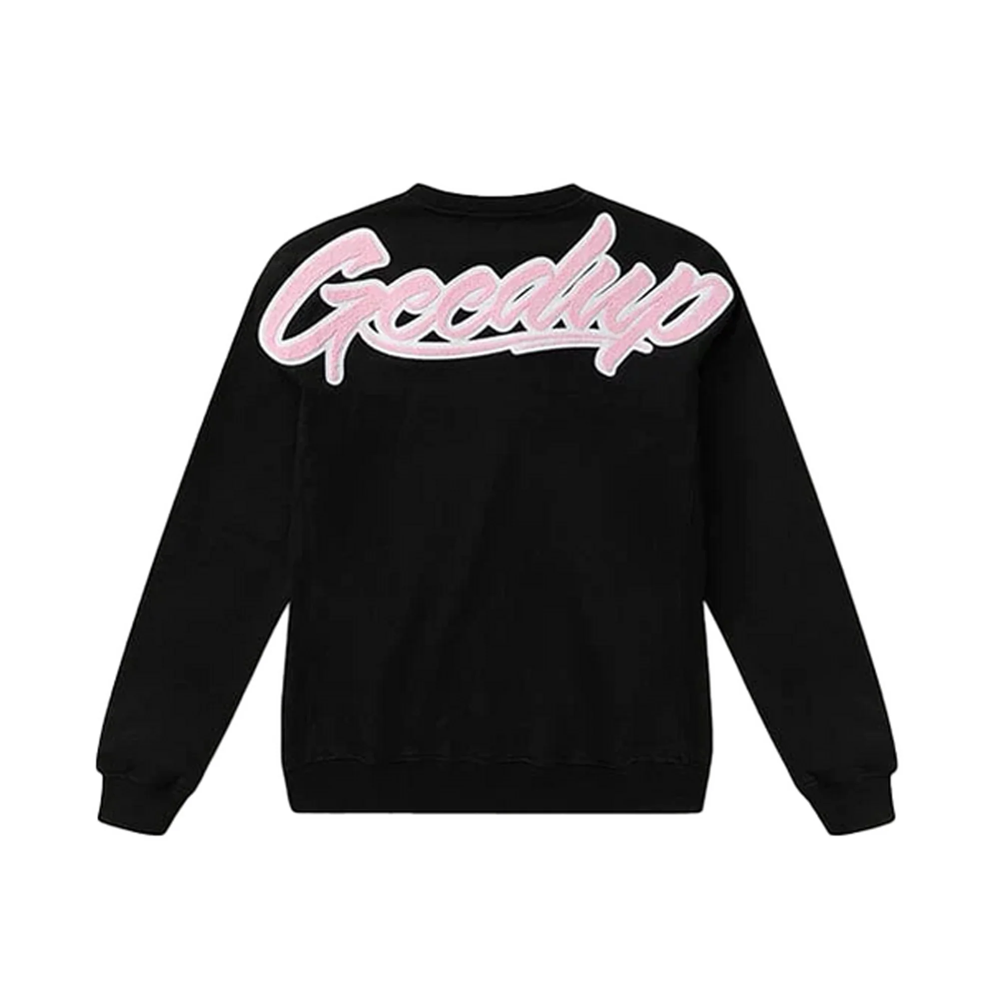 Geedup OS Script Crewneck 'Black/Pink' (2024) - Image 2