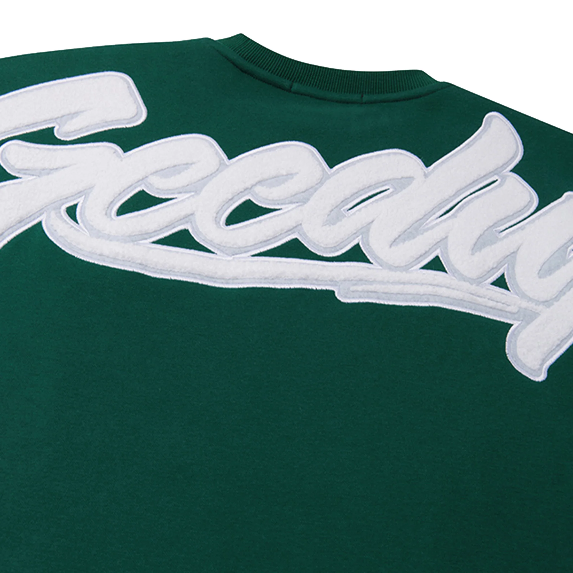 Geedup OS Script Crewneck 'Forest Green / White' - Image 4