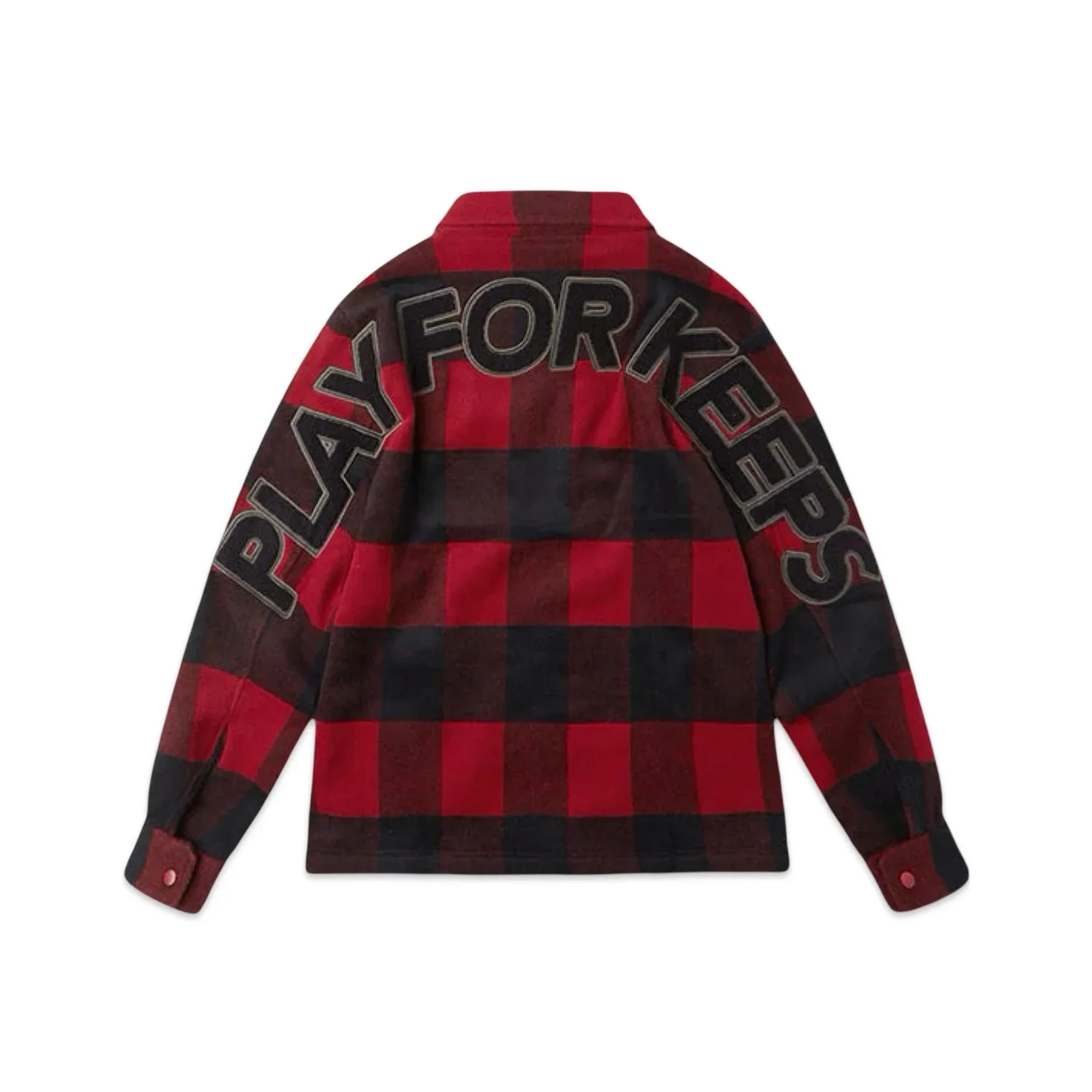 Geedup Play For Keeps Flannel Jackets 'Red/Navy' (2024) - Image 2