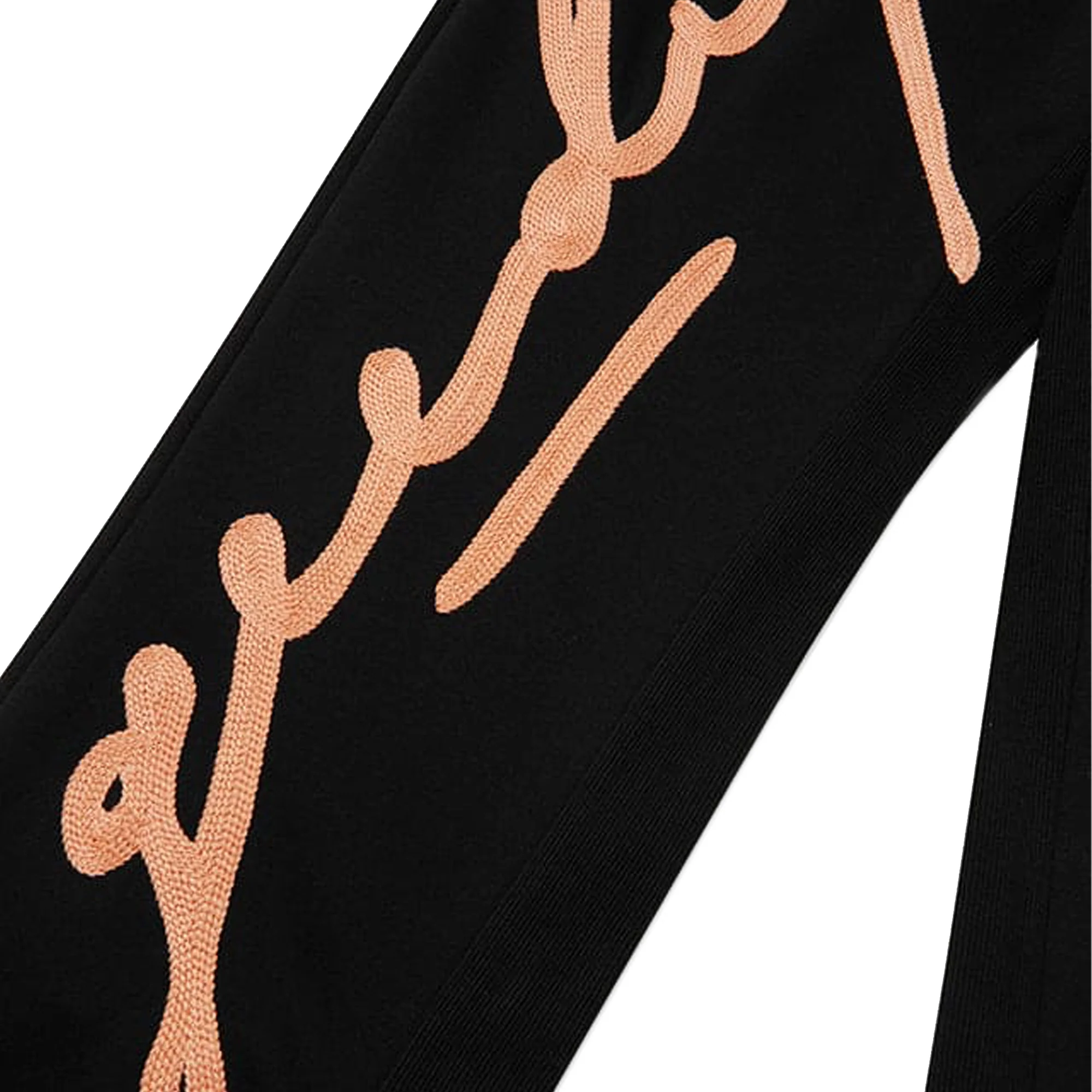 Geedup Signature Trackpants 'Black / Peach' (2024) - Image 3