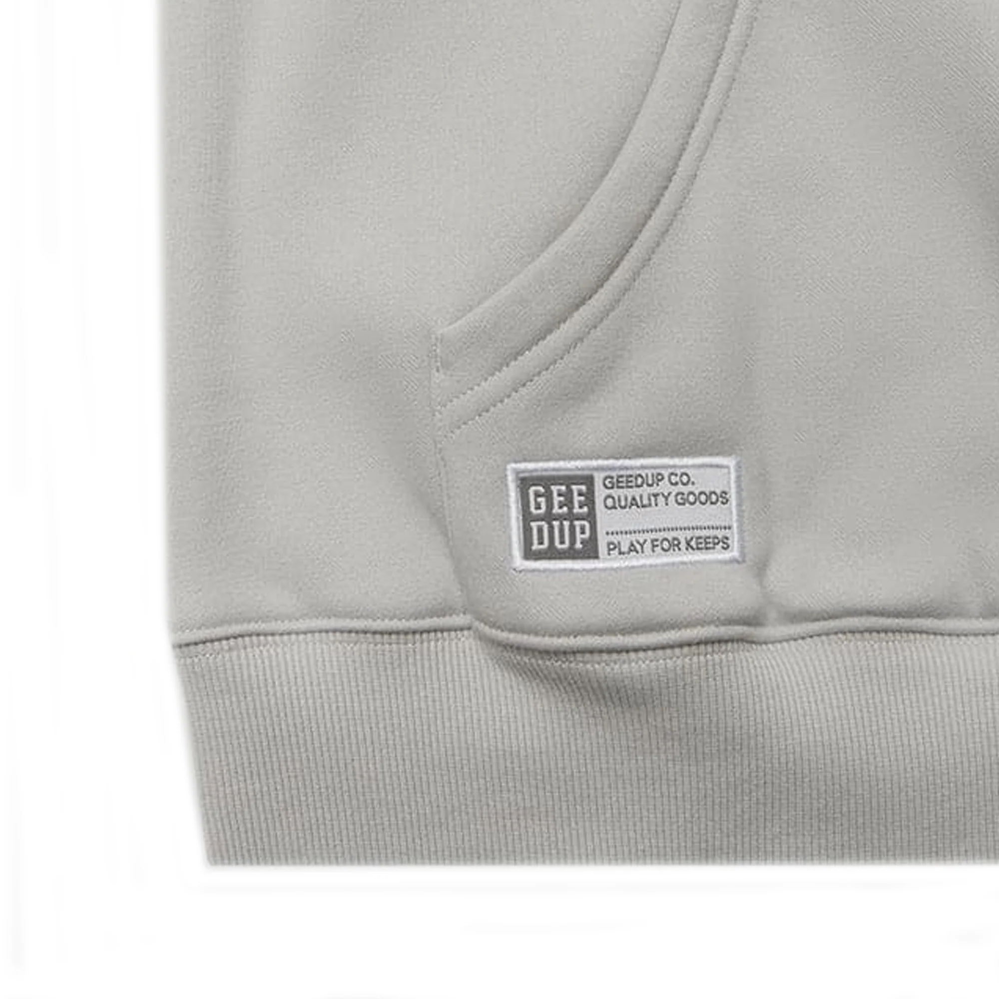 Geedup Team Logo Hoodie 'Grey Monochrome' (2024) - Image 3