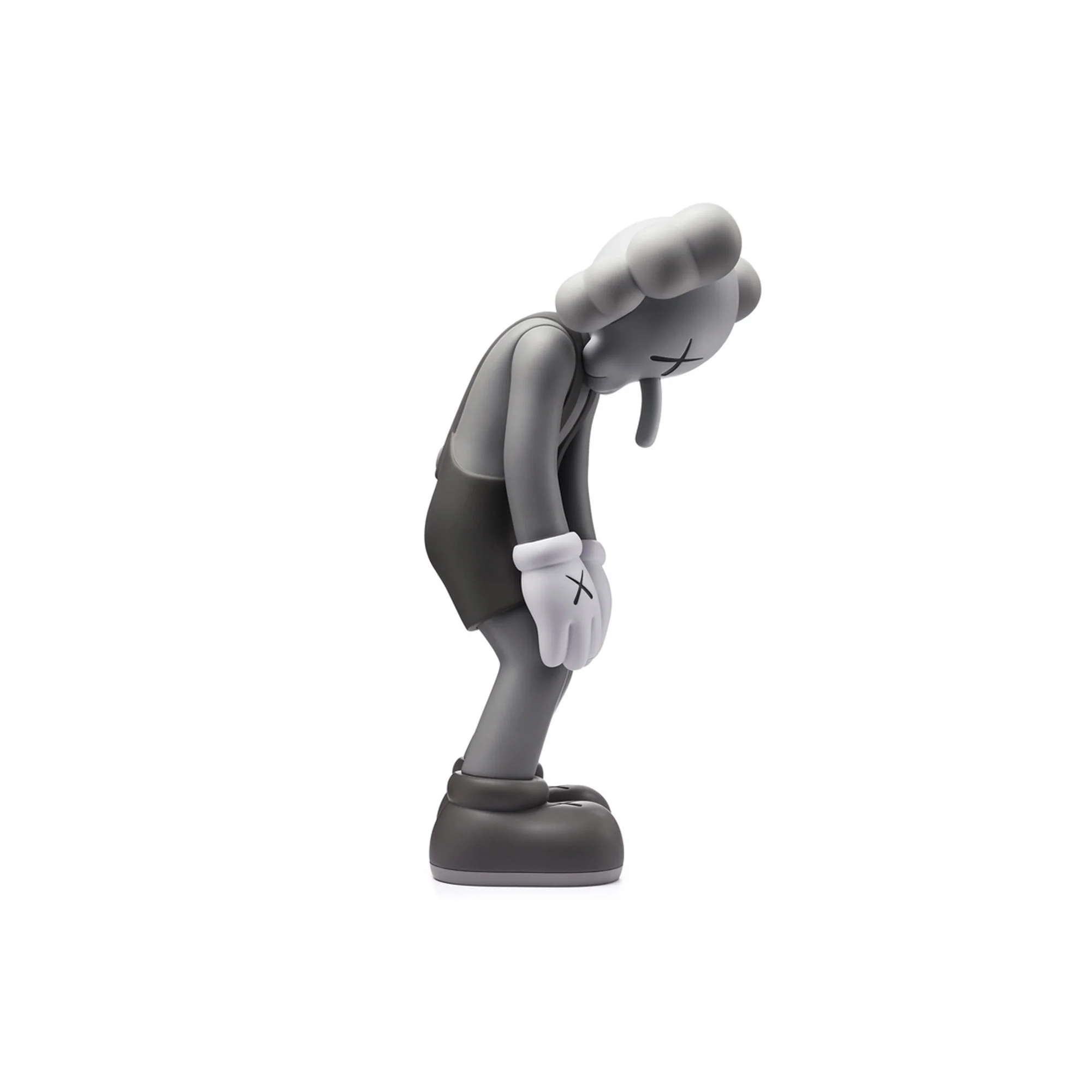 KAWS Small Lie Companion Vinyl Figure 'Grey' (2017) - Image 3