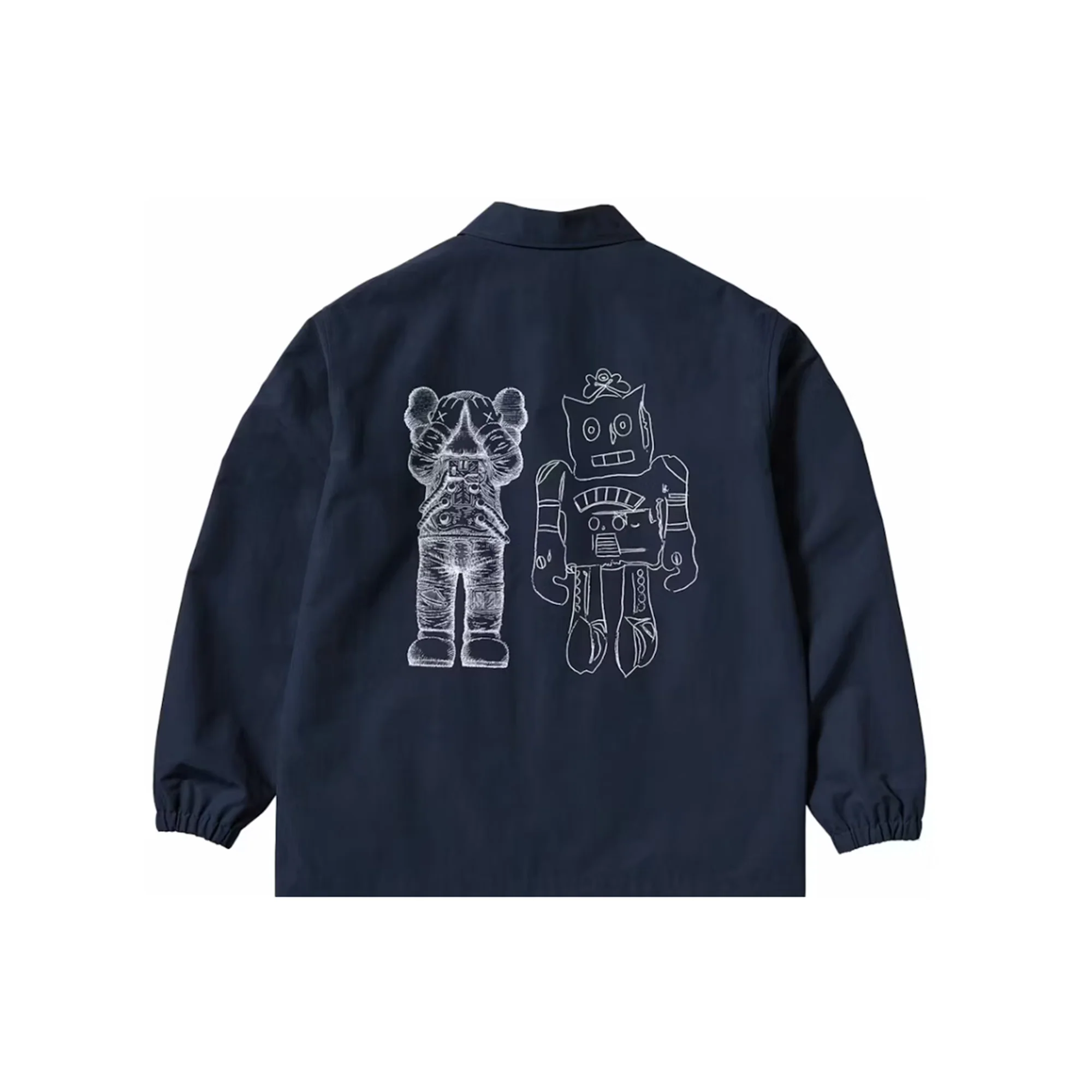 KAWS x Uniqlo Warhol Coach 476316 Jacket 'Navy' (2024) - Image 2