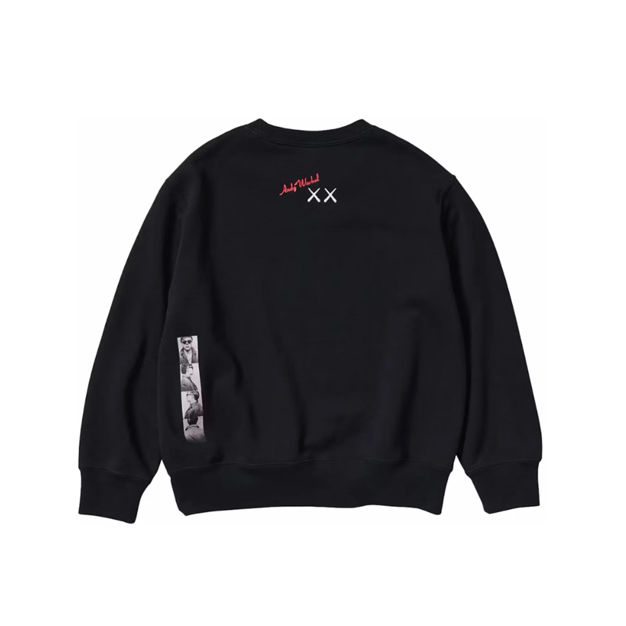 Kaws x Uniqlo Warhol Kids Sweatshirt Graphic 476408 'Black' (2024) - Image 2