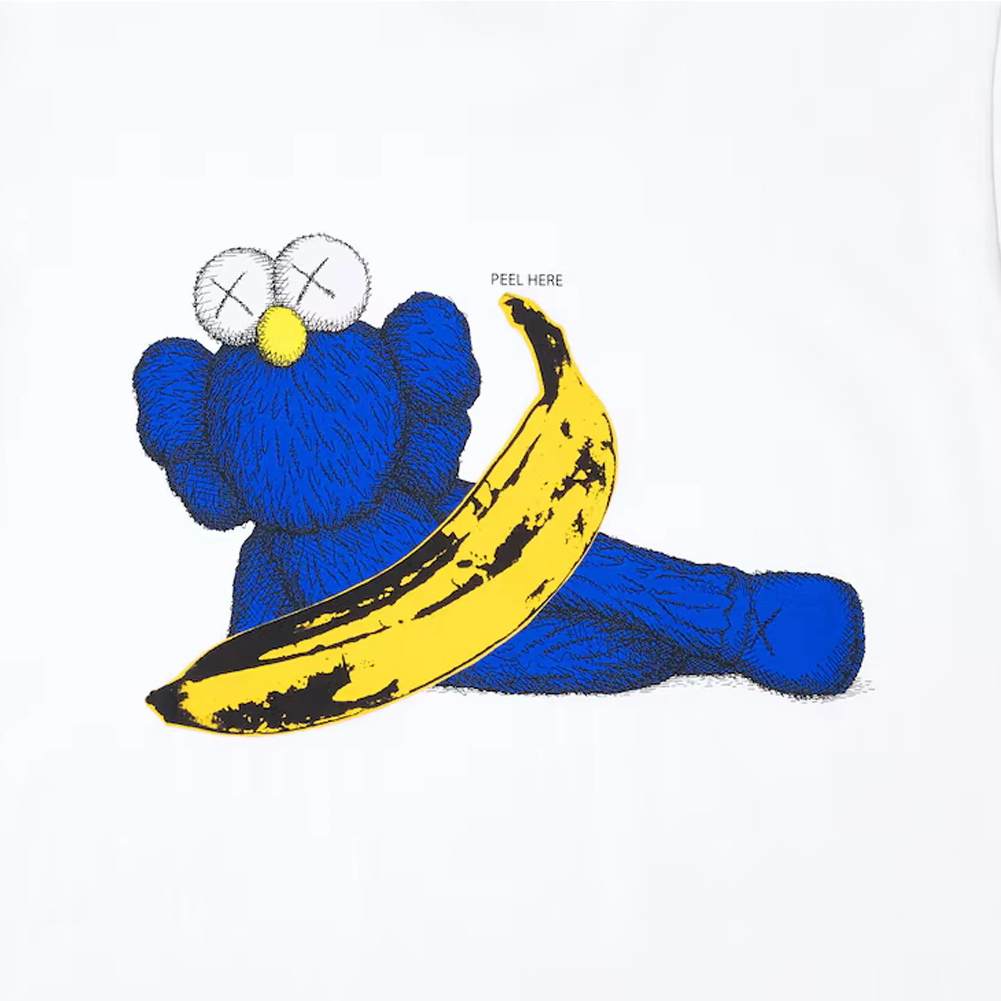 KAWS x Uniqlo Warhol UT Graphic 471321 T-shirt 'White' (2024) - Image 3