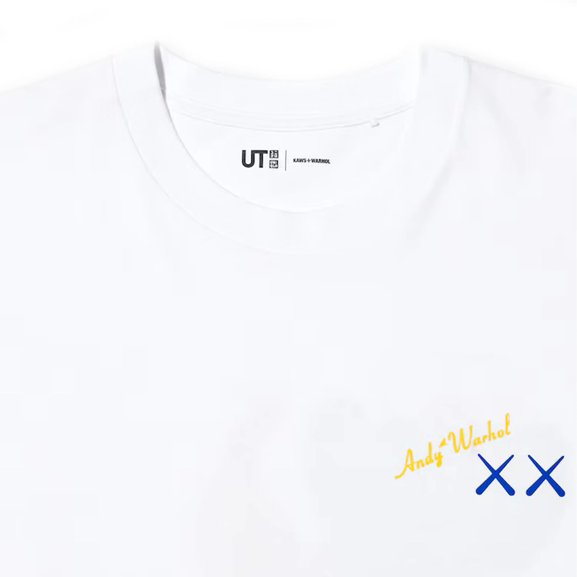 KAWS x Uniqlo Warhol UT Graphic 471321 T-shirt 'White' (2024) - Image 4
